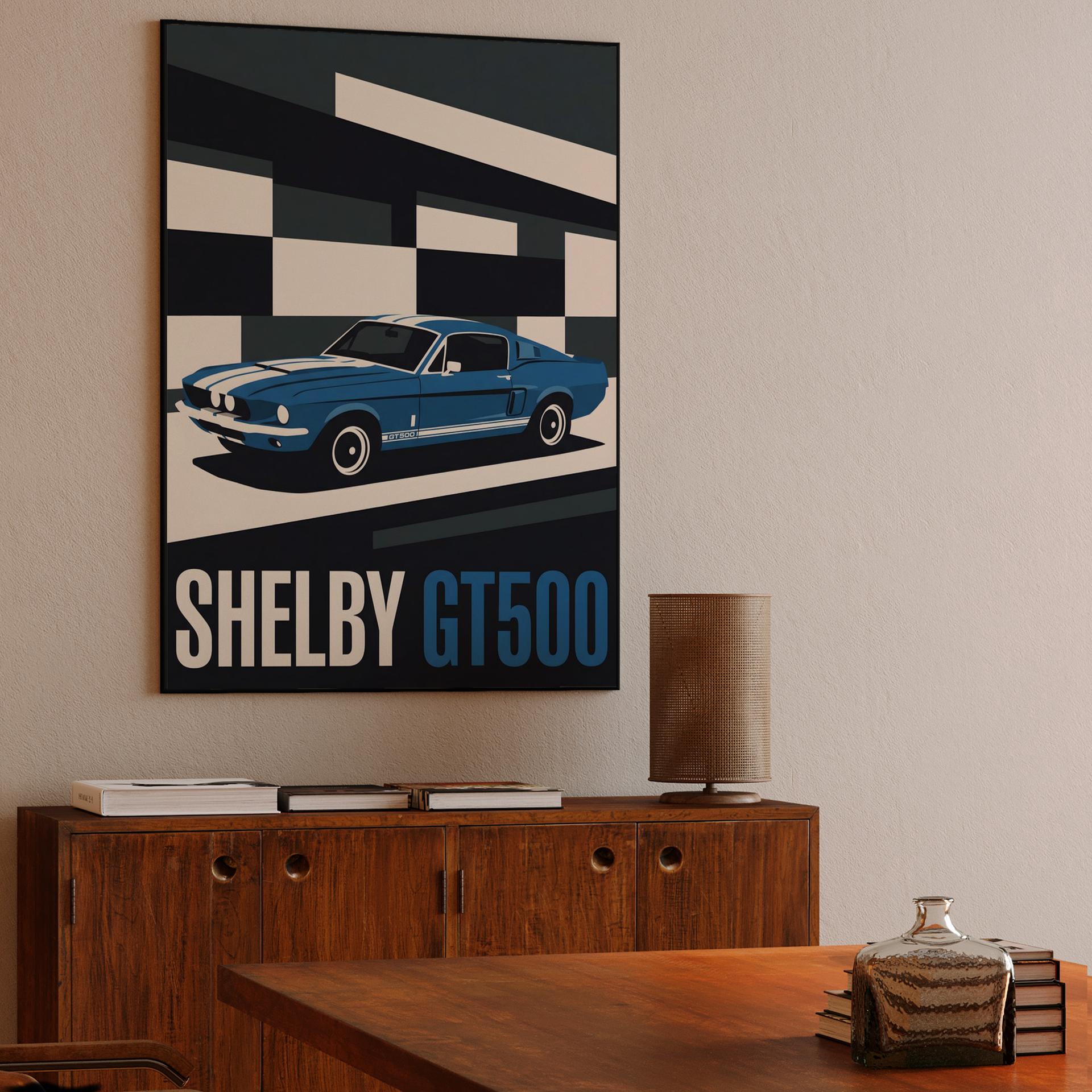 Shelby GT500 Geometric Muscle