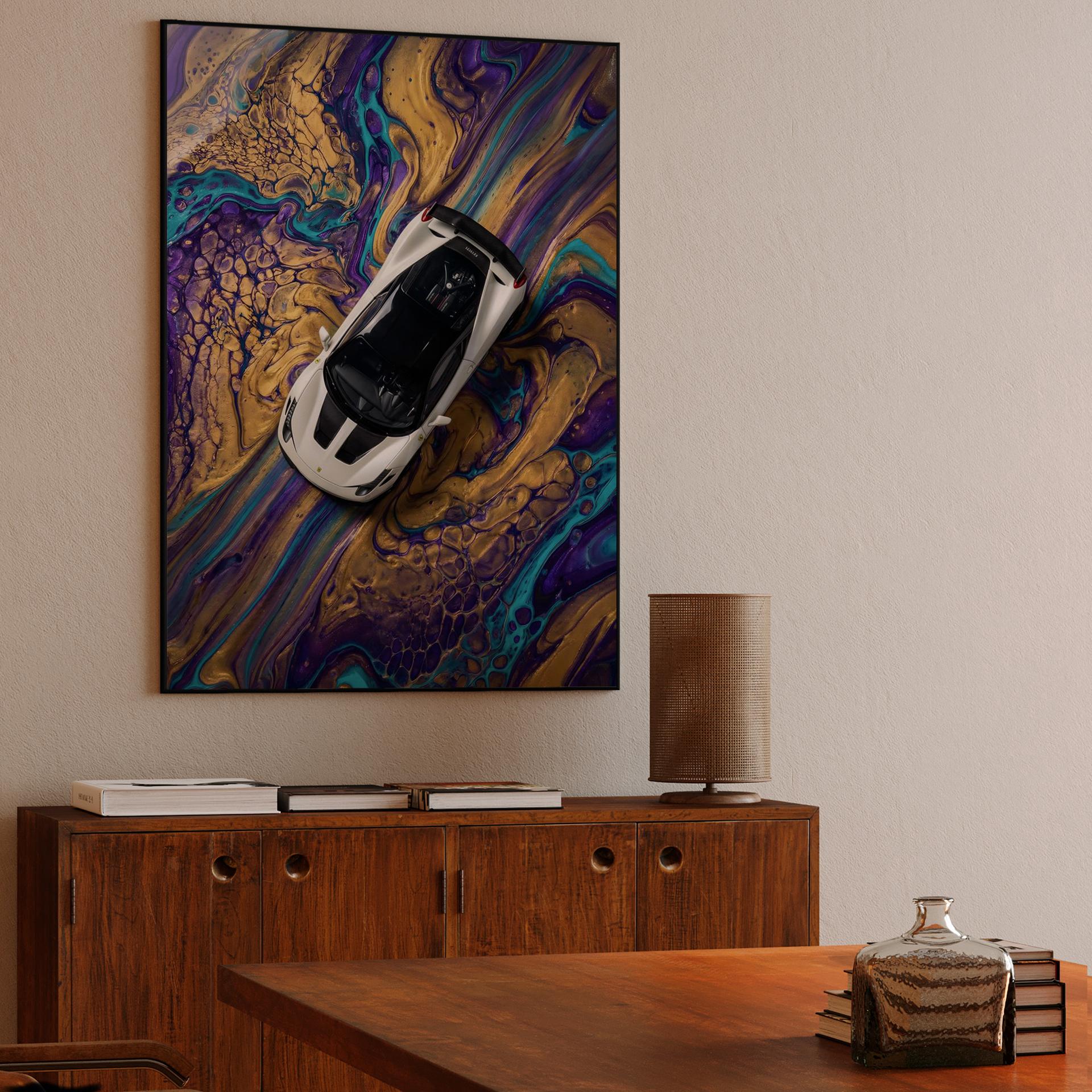 Liquid Gold Ferrari 458 Speciale