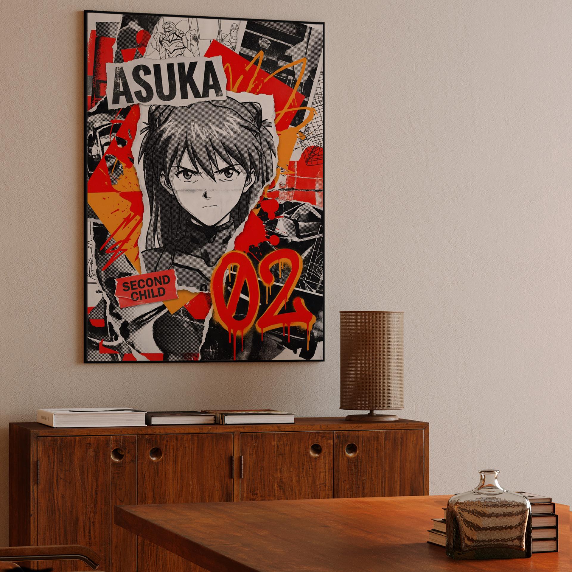 Asuka 02: Second Child Punk Collage