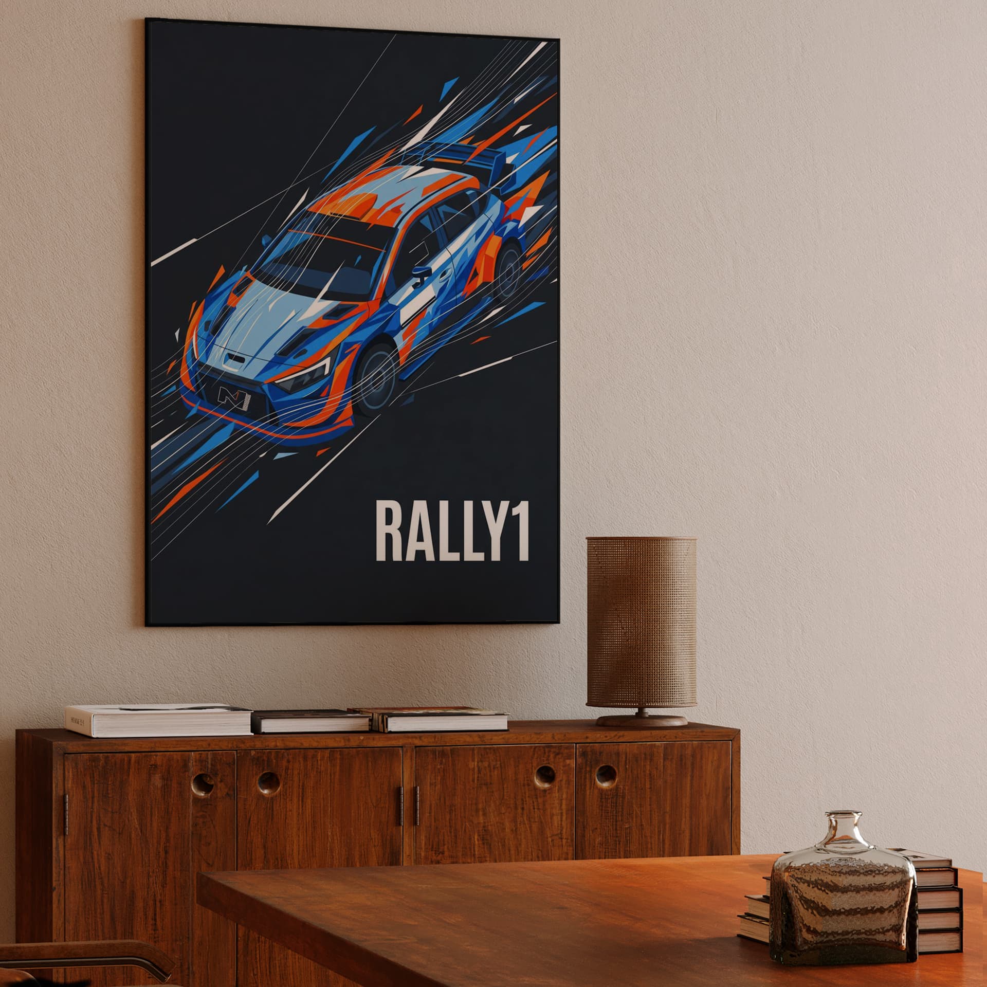 Hyundai i20 N Rally1 Kinetic Illustration