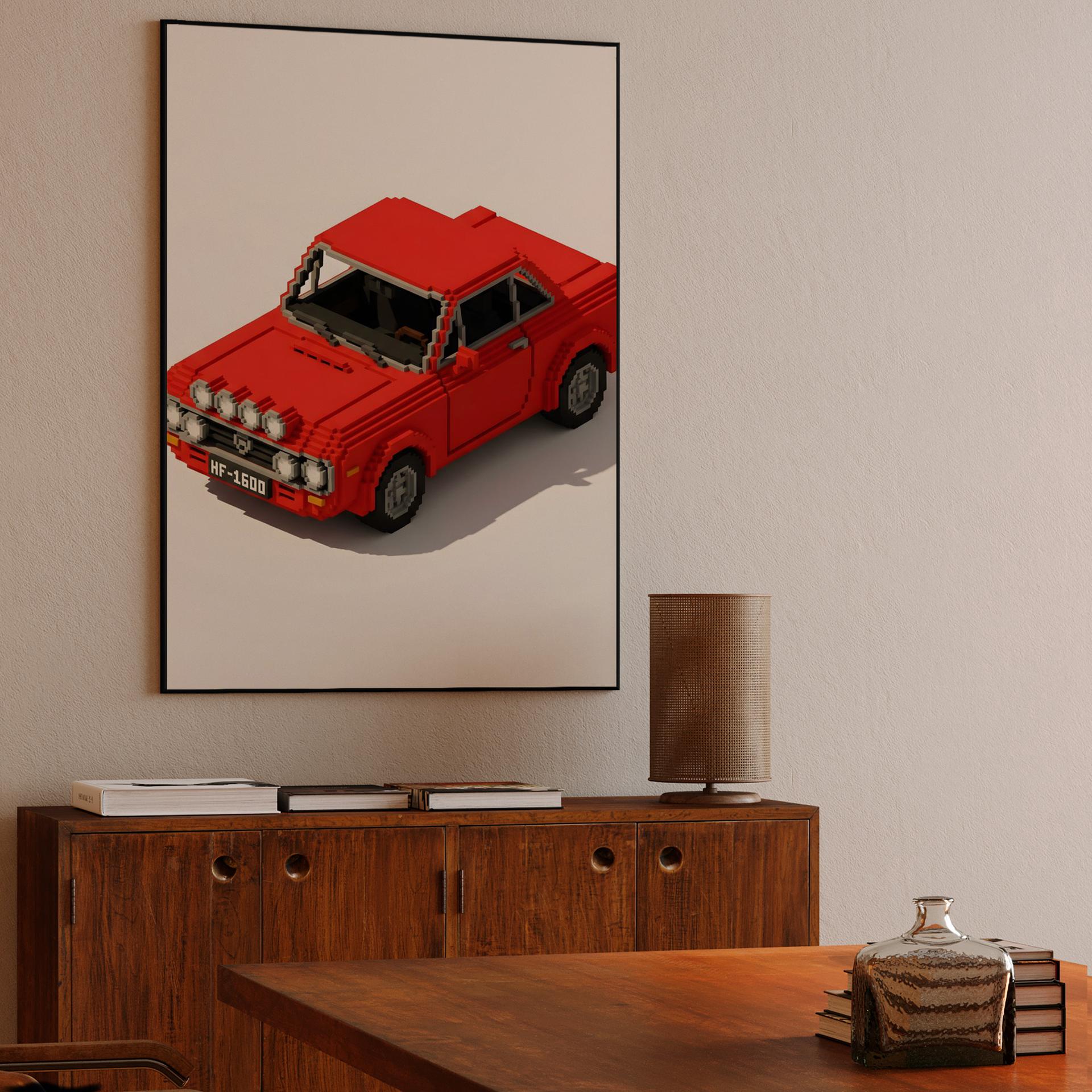 Lancia Fulvia HF 1600 Voxel Rally Edition