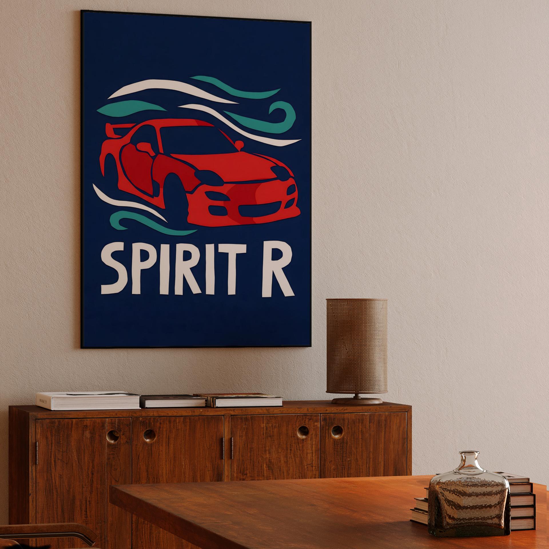 Spirit R: Rotary Motion Illustration