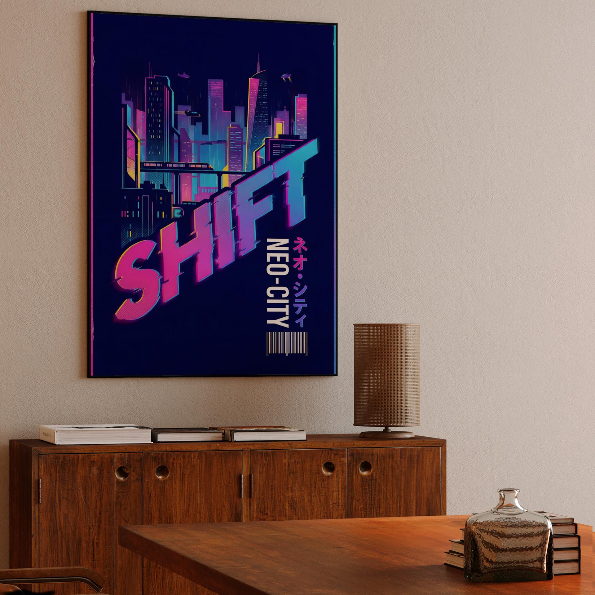 Neo-City Shift: Glitch Urbanism