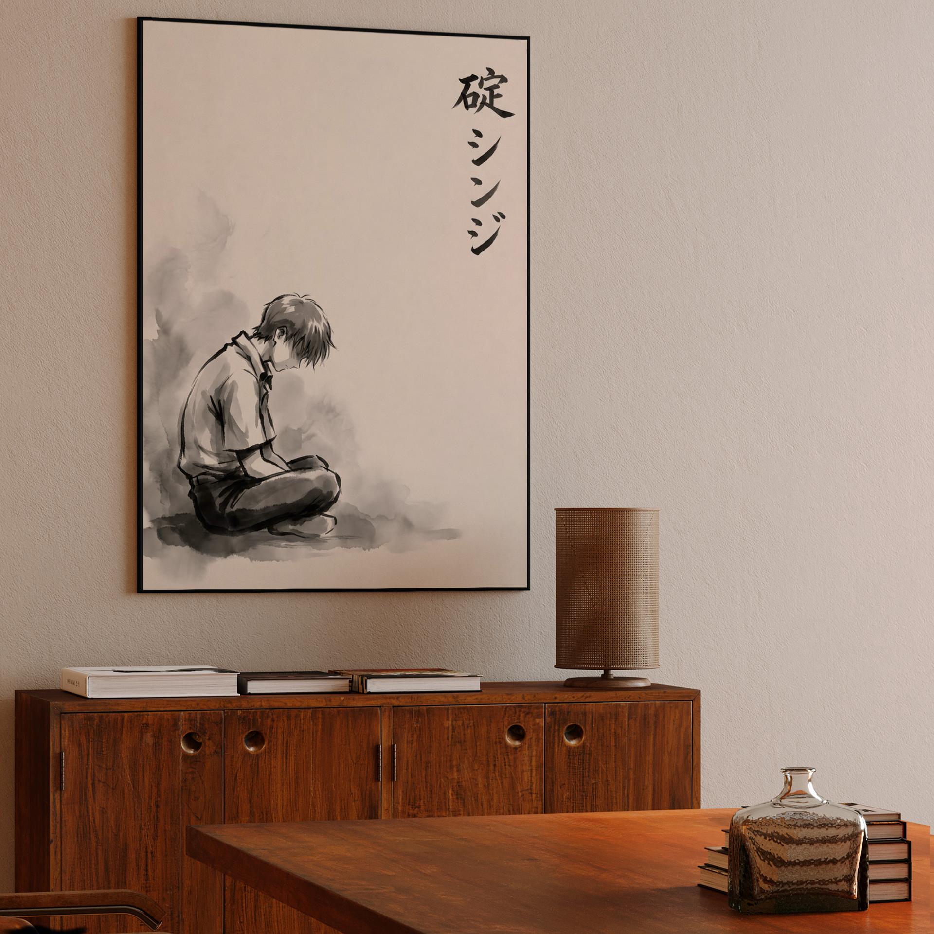 Shinji Ikari - Ink Solitude