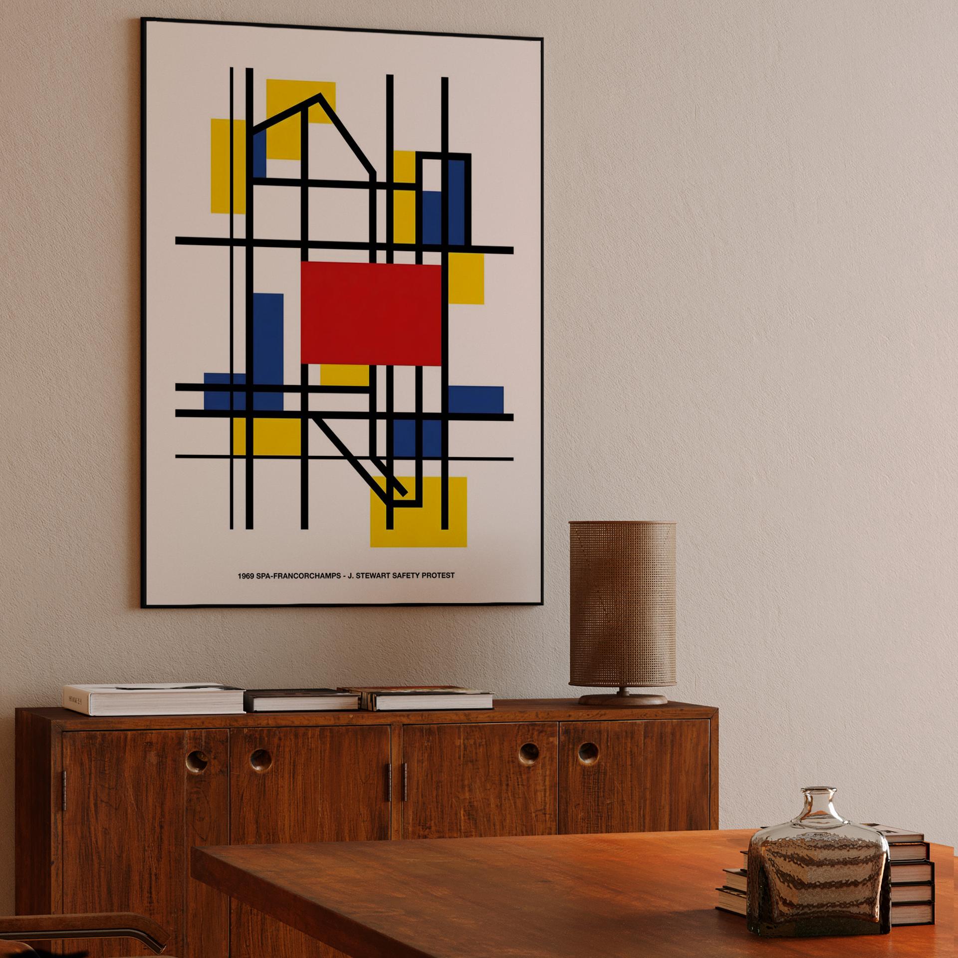 Spa-Francorchamps 1969: Jackie Stewart De Stijl Safety Tribute