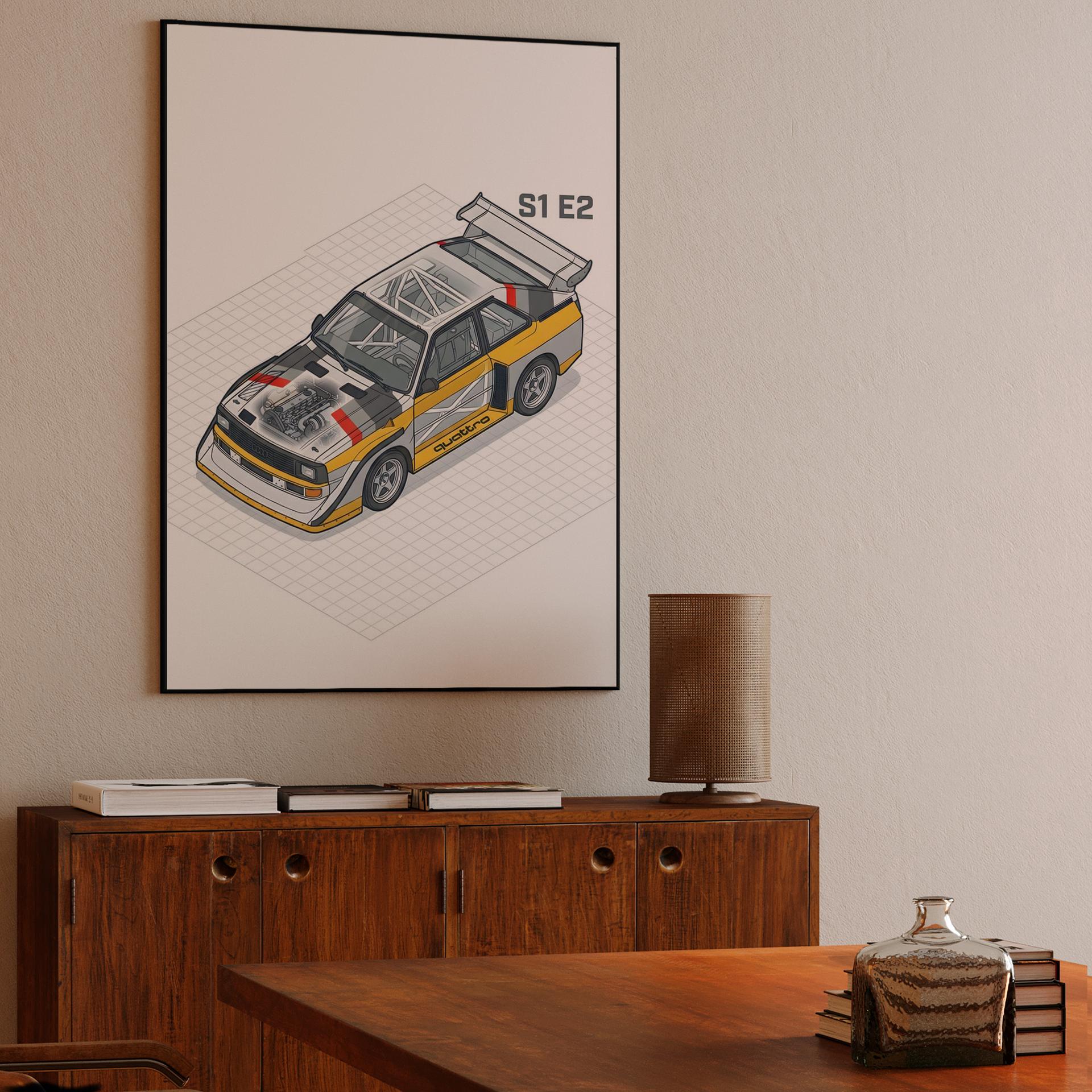 Audi Sport Quattro S1 E2: Mechanical Blueprint