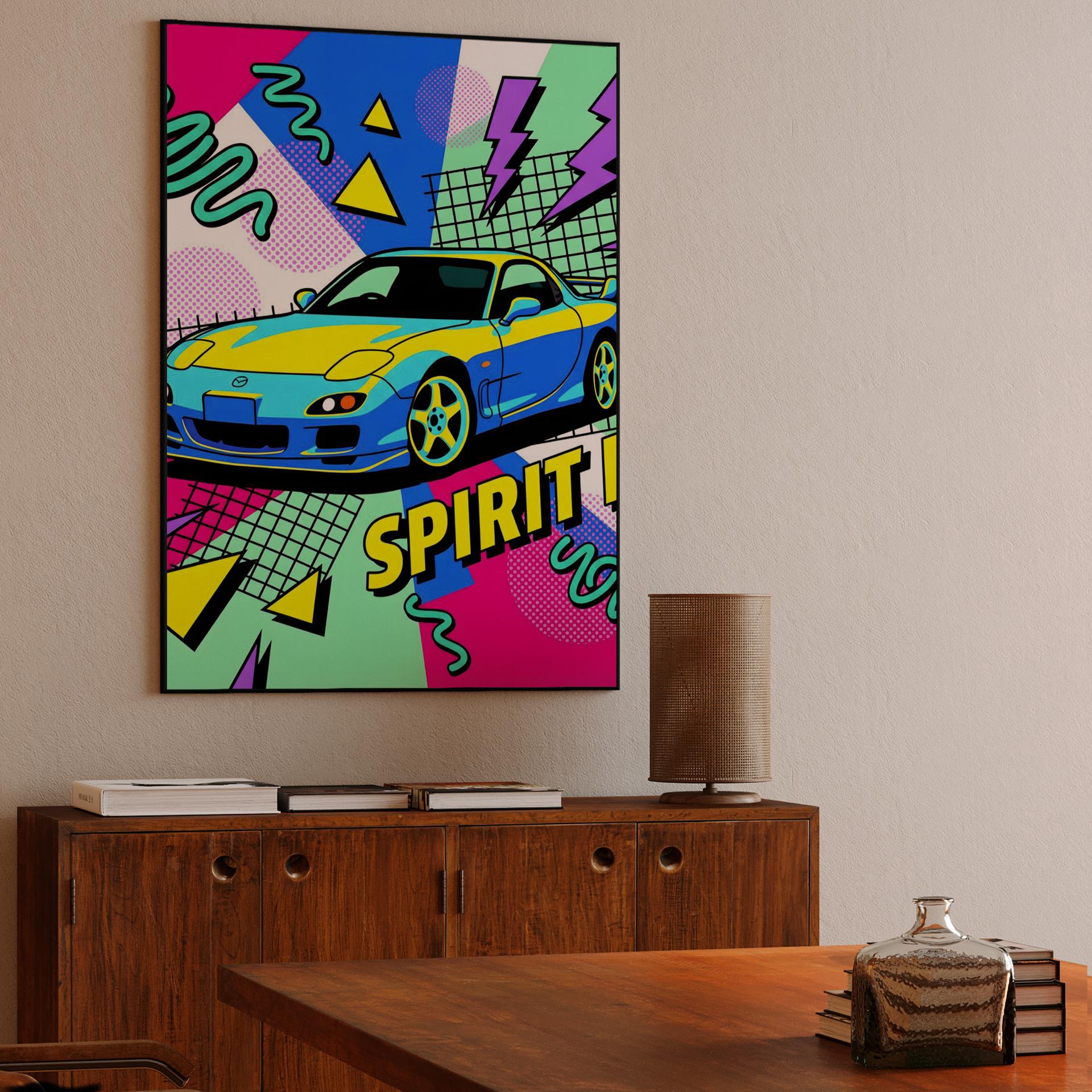 Spirit R: Memphis Design Pop Art Edition