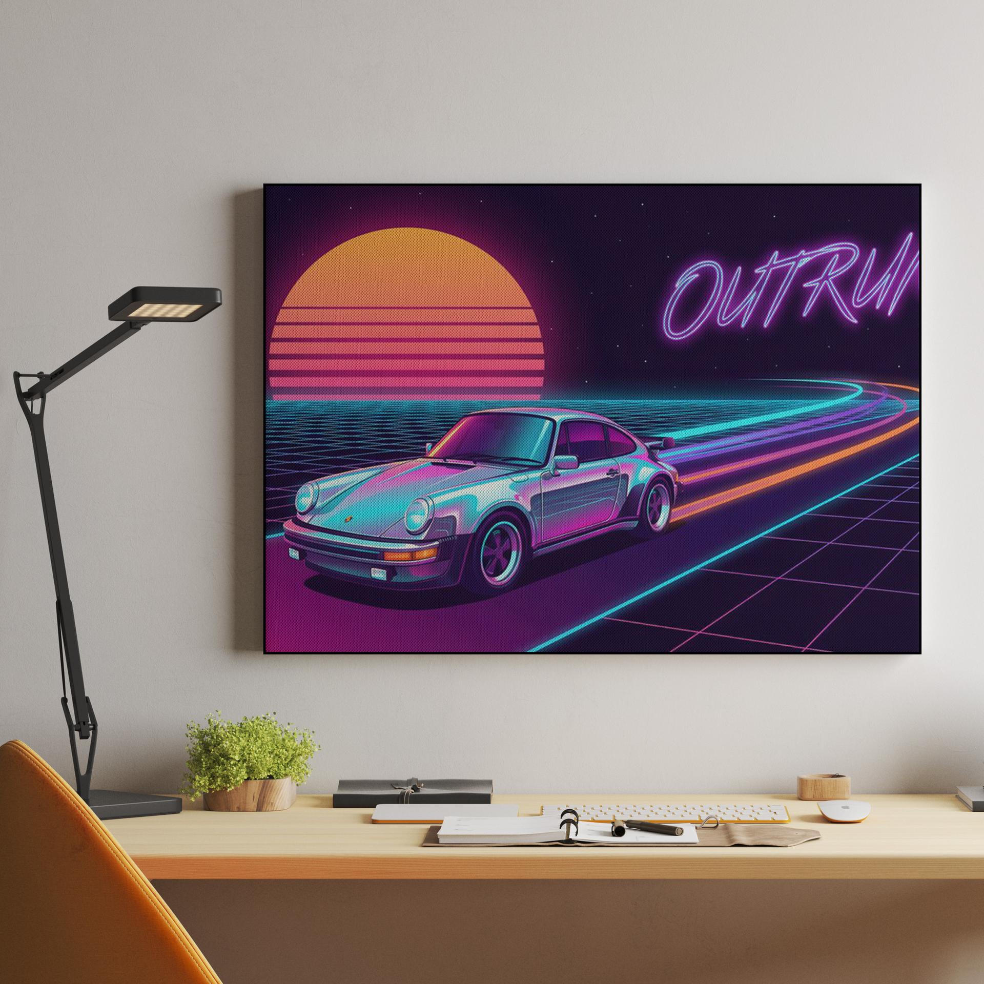 Classic Porsche 911 Retro Outrun