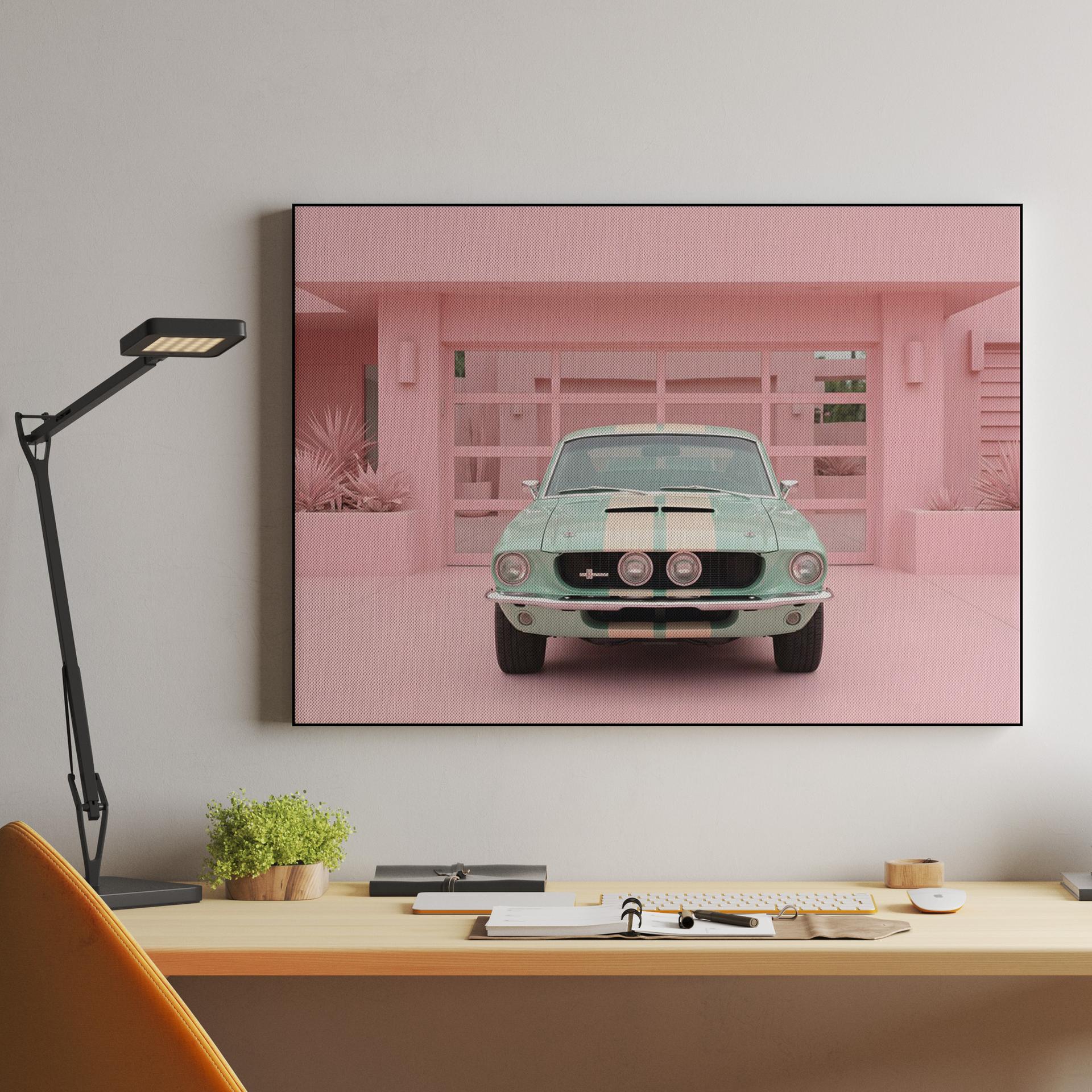 Shelby GT500 Pastel Pink Paradise