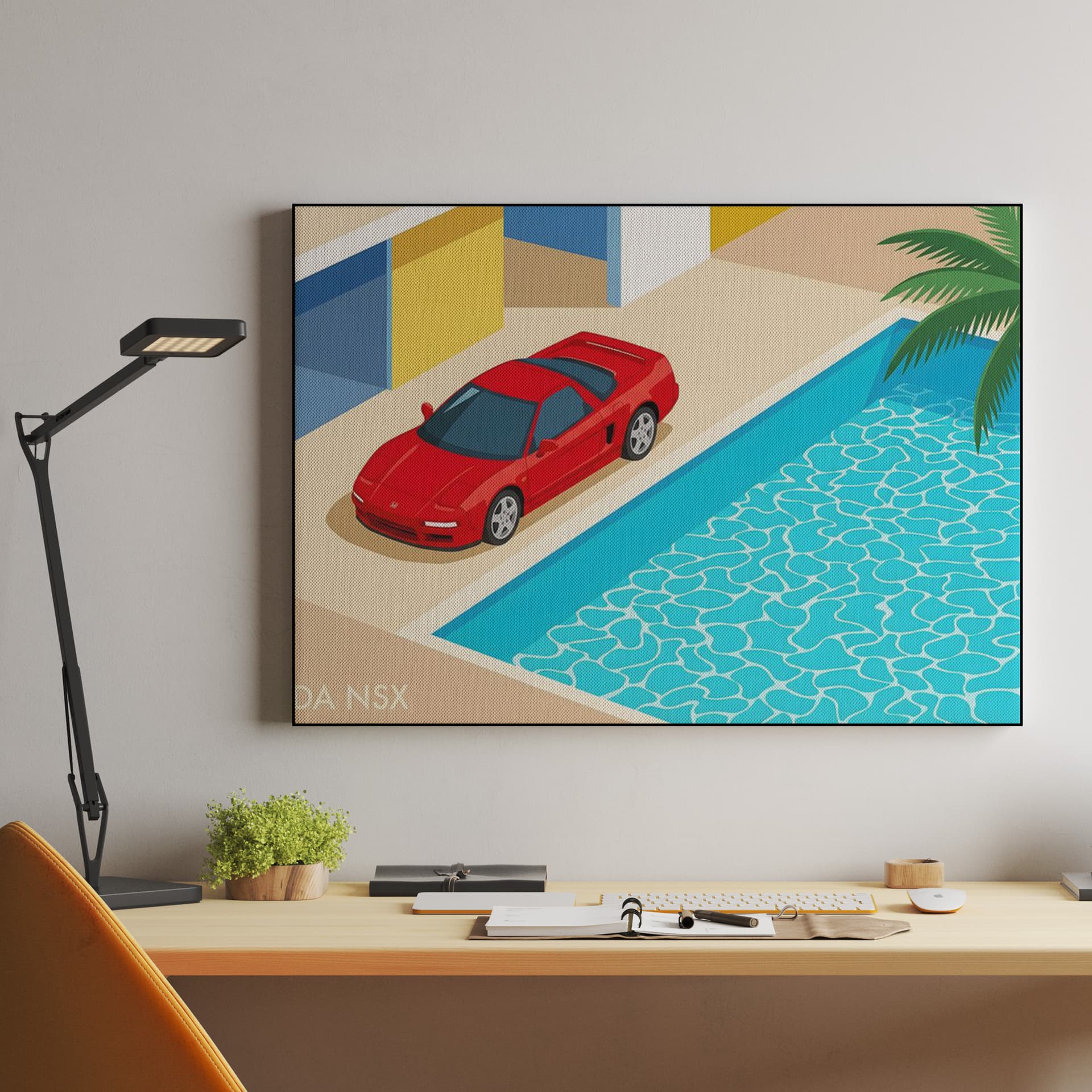 Honda NSX: Poolside Modernism