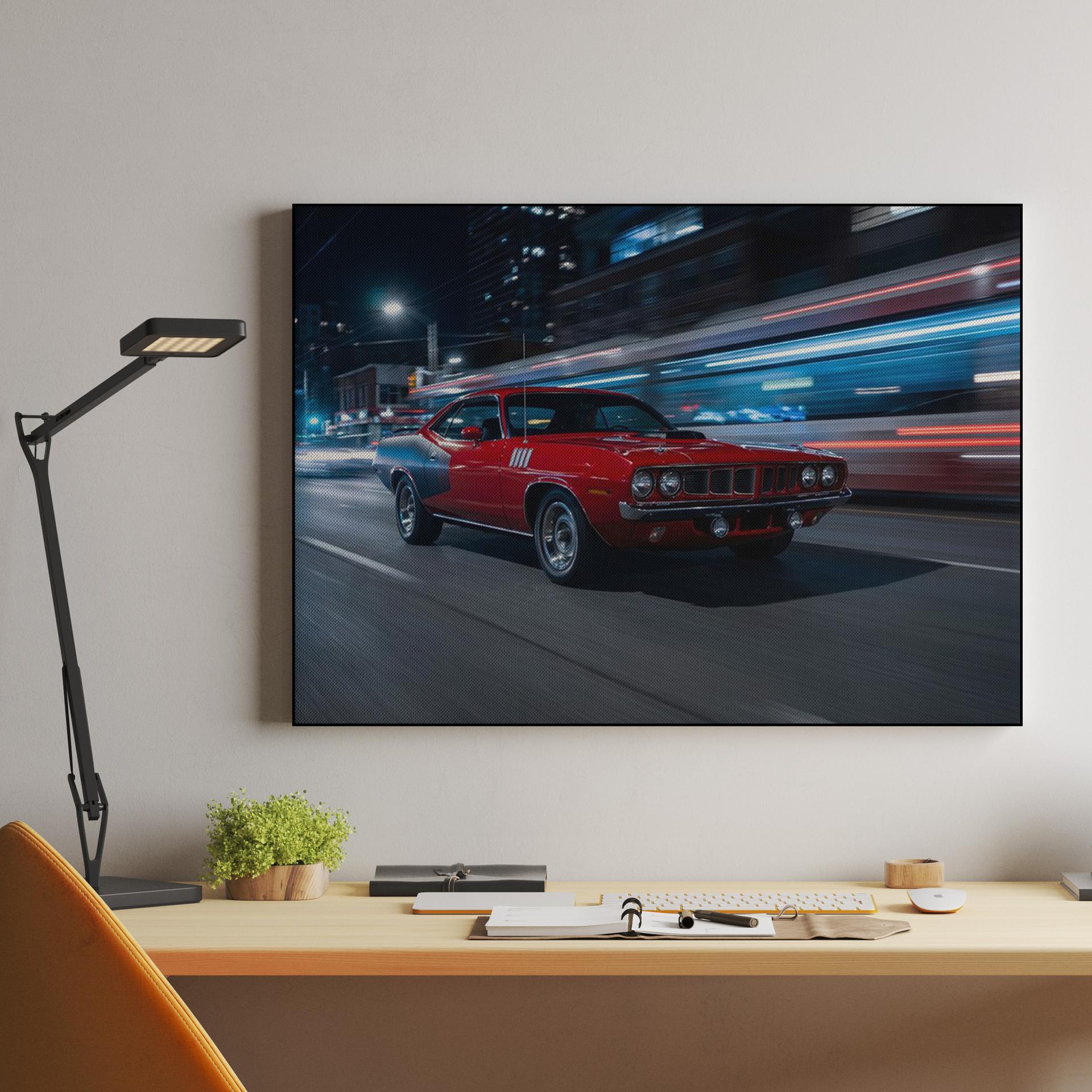 Red 'Cuda Urban Night Pursuit