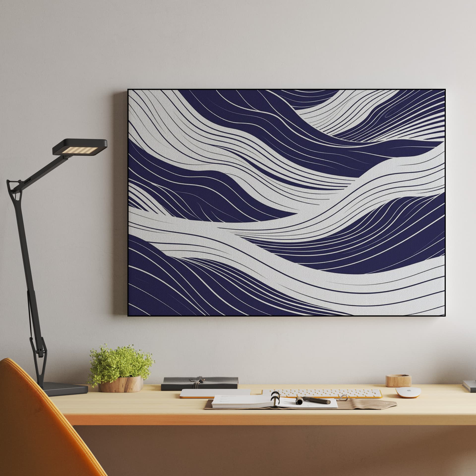 Rhythmic Navy Waves