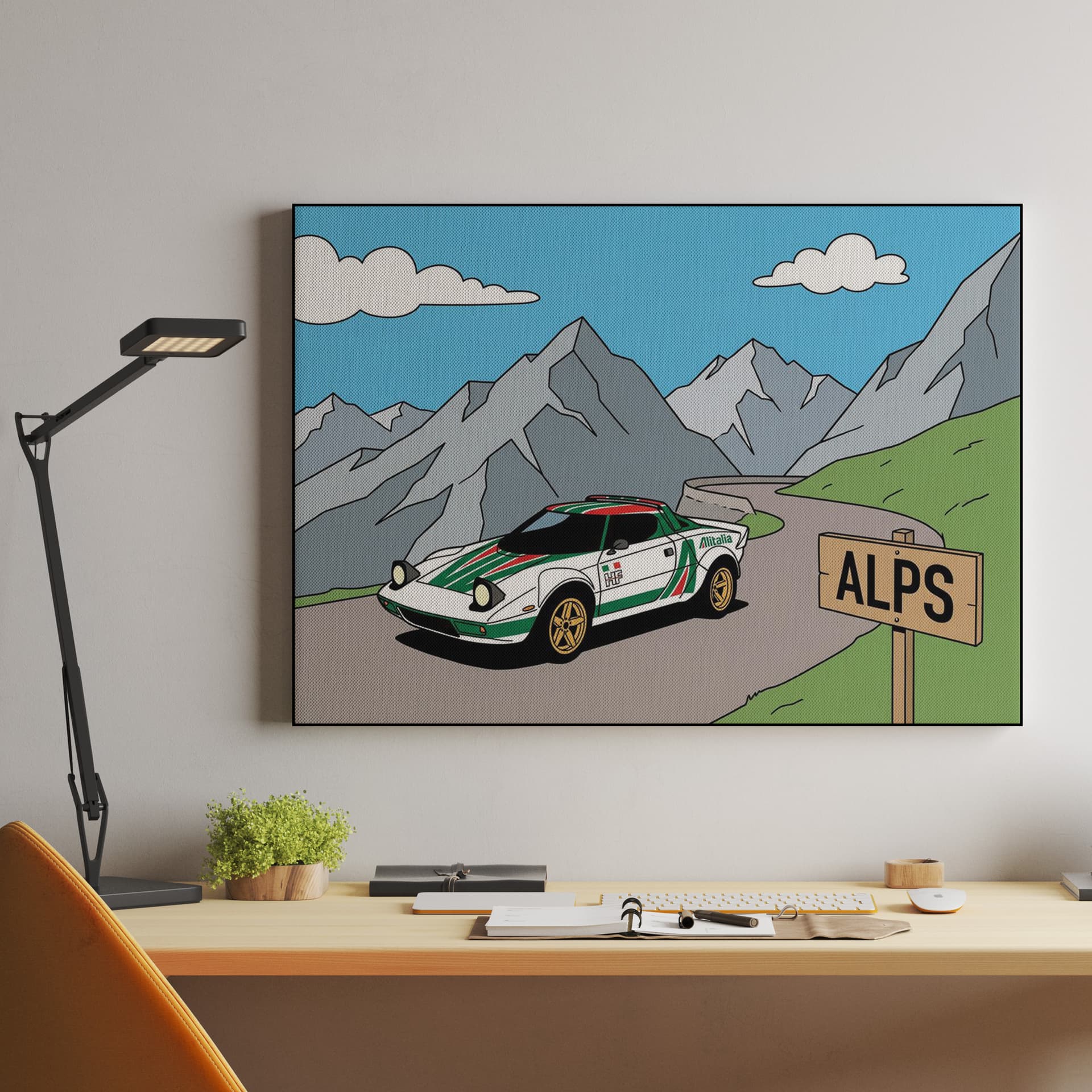 Lancia Stratos Alps Rally Adventure