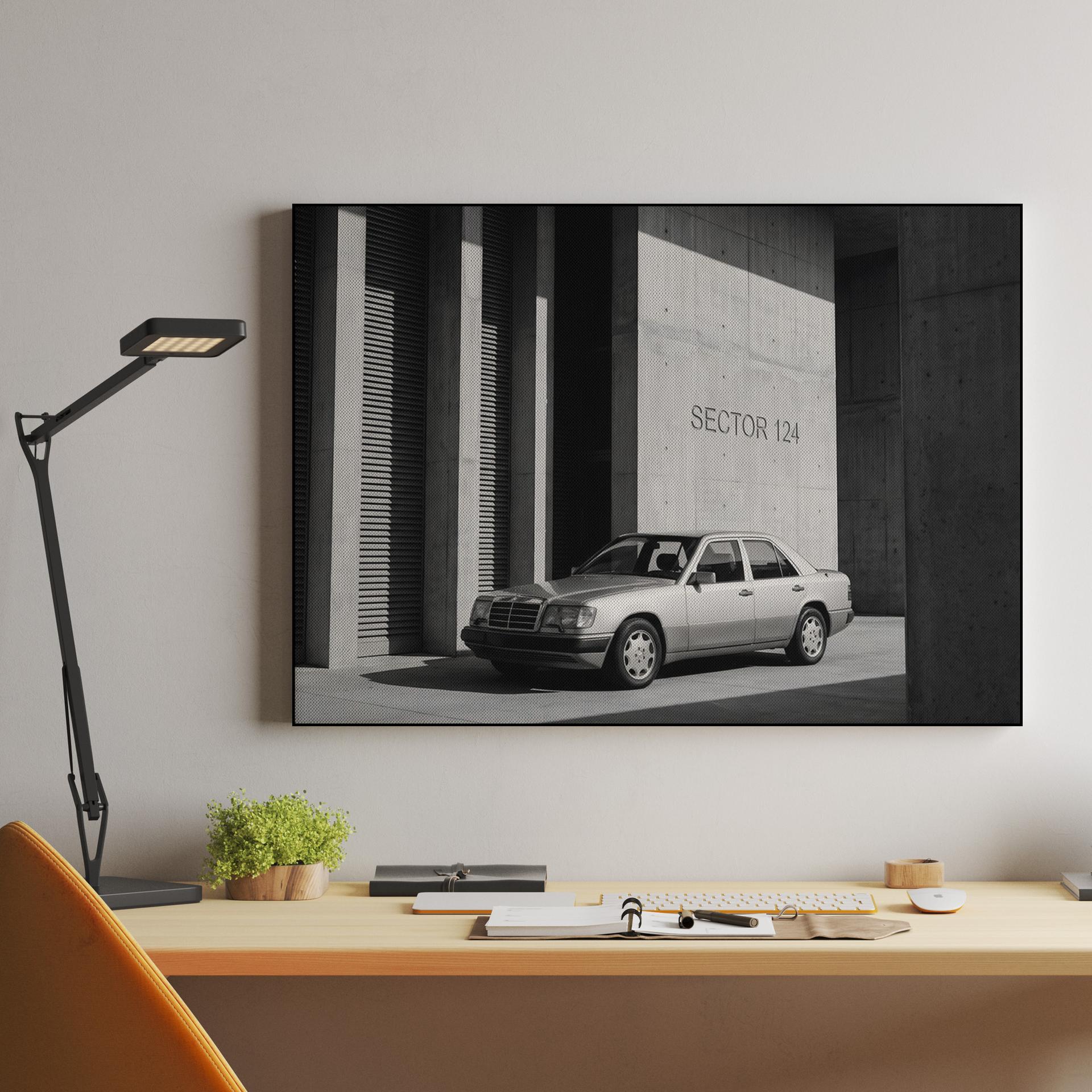 Sector 124: Brutalist Mercedes W124