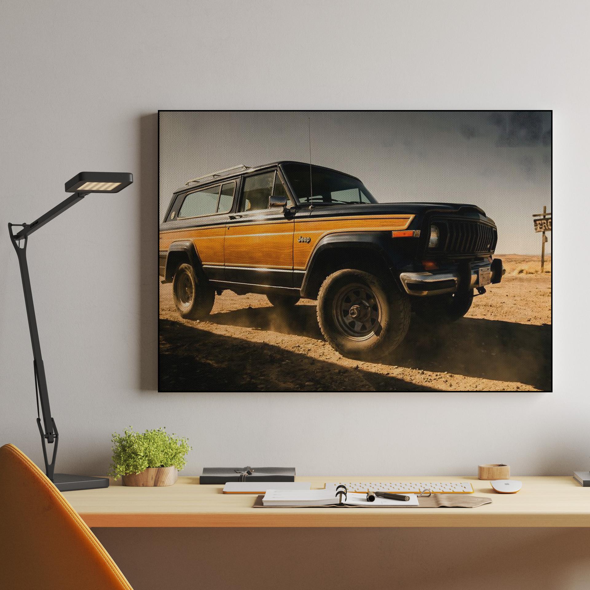 Frontier Spirit: Vintage Jeep Grand Wagoneer