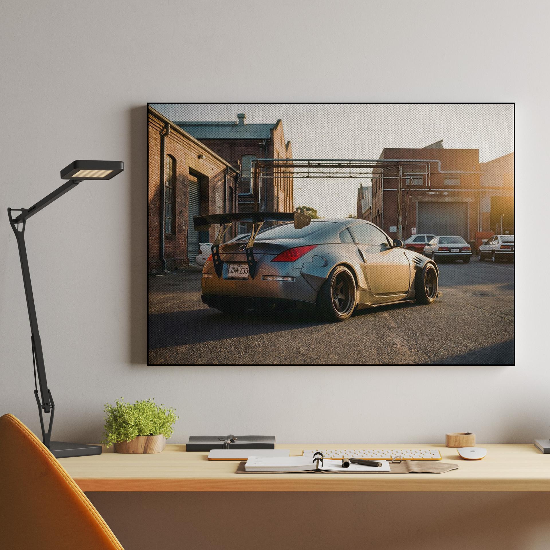 Golden Industrial Zenith: Widebody Nissan Z33