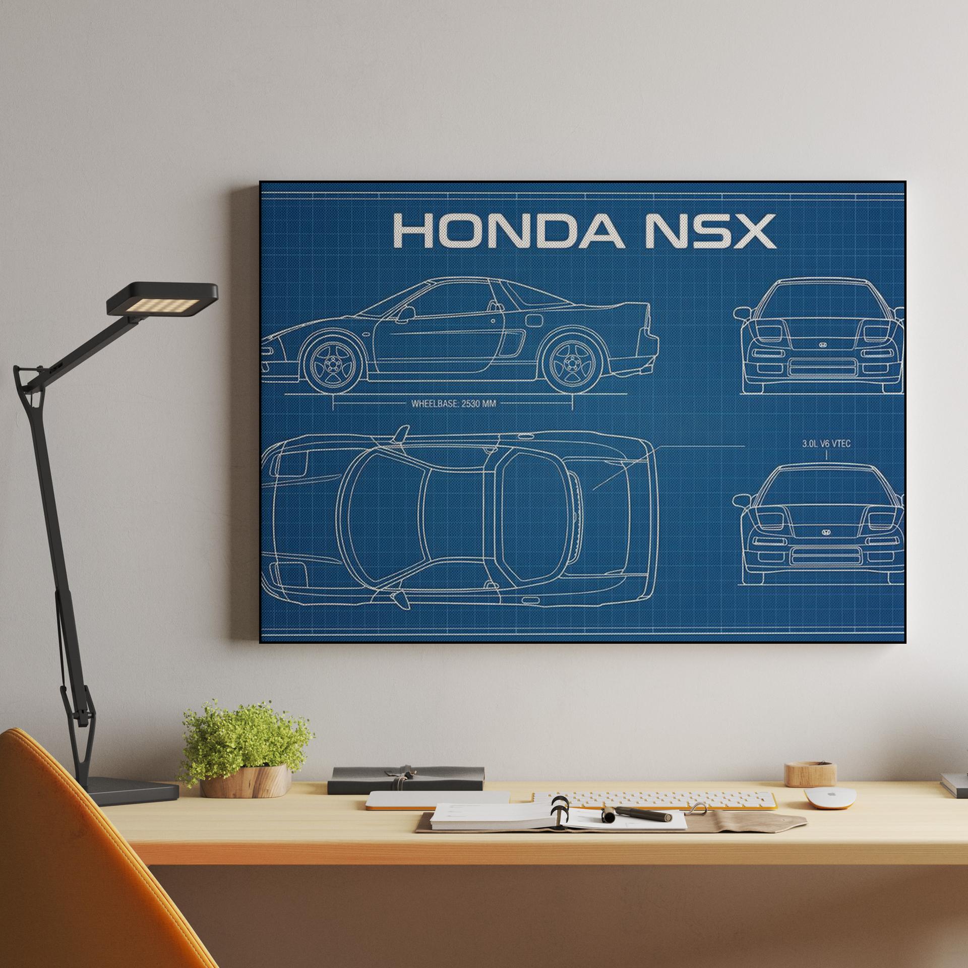 Honda NSX Technical Blueprint