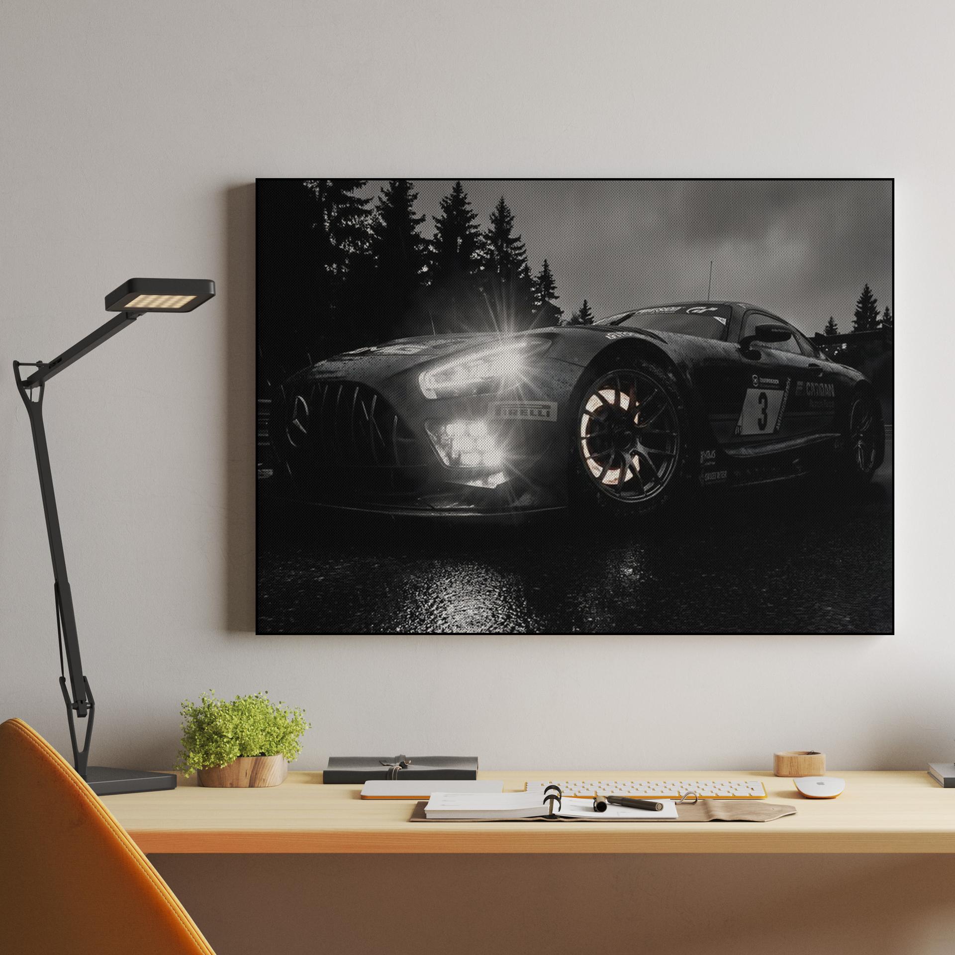 Endurance Glow: Mercedes-AMG GT3 in the Rain