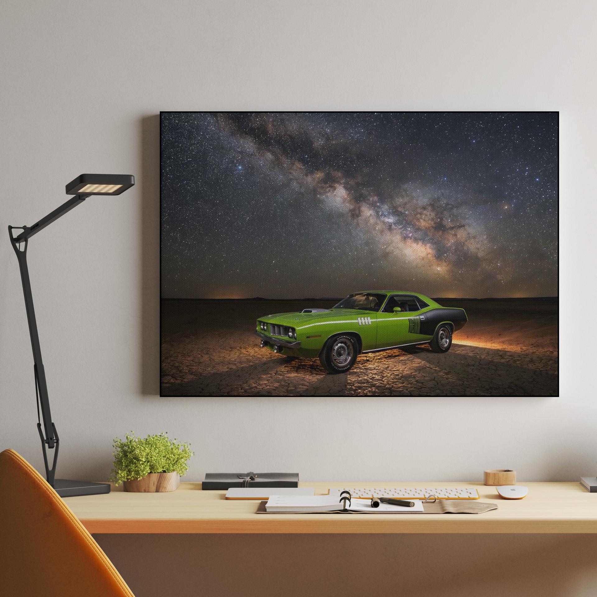 Galactic Cuda: American Muscle Under the Milky Way