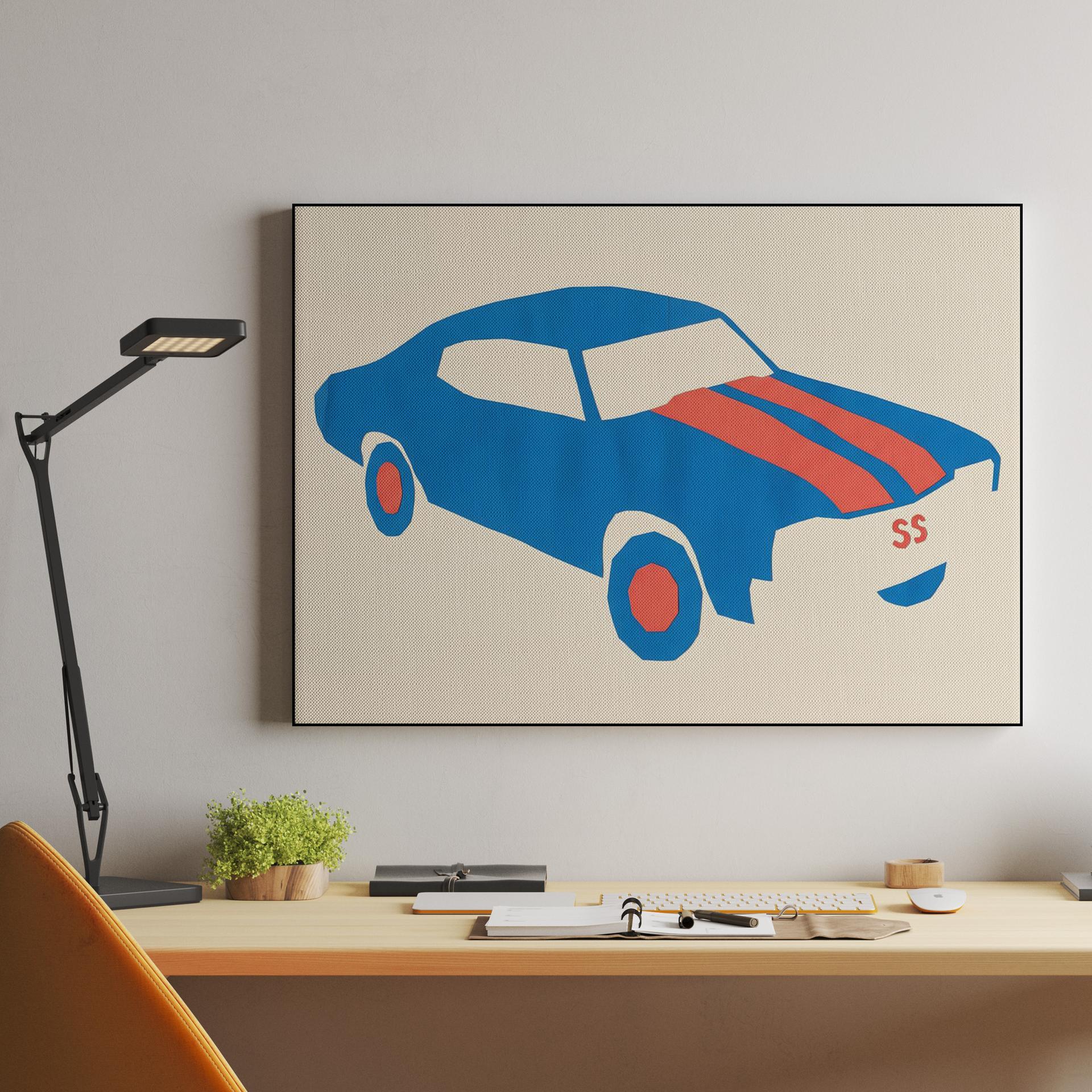 Chevelle SS: Matisse Style Cutout