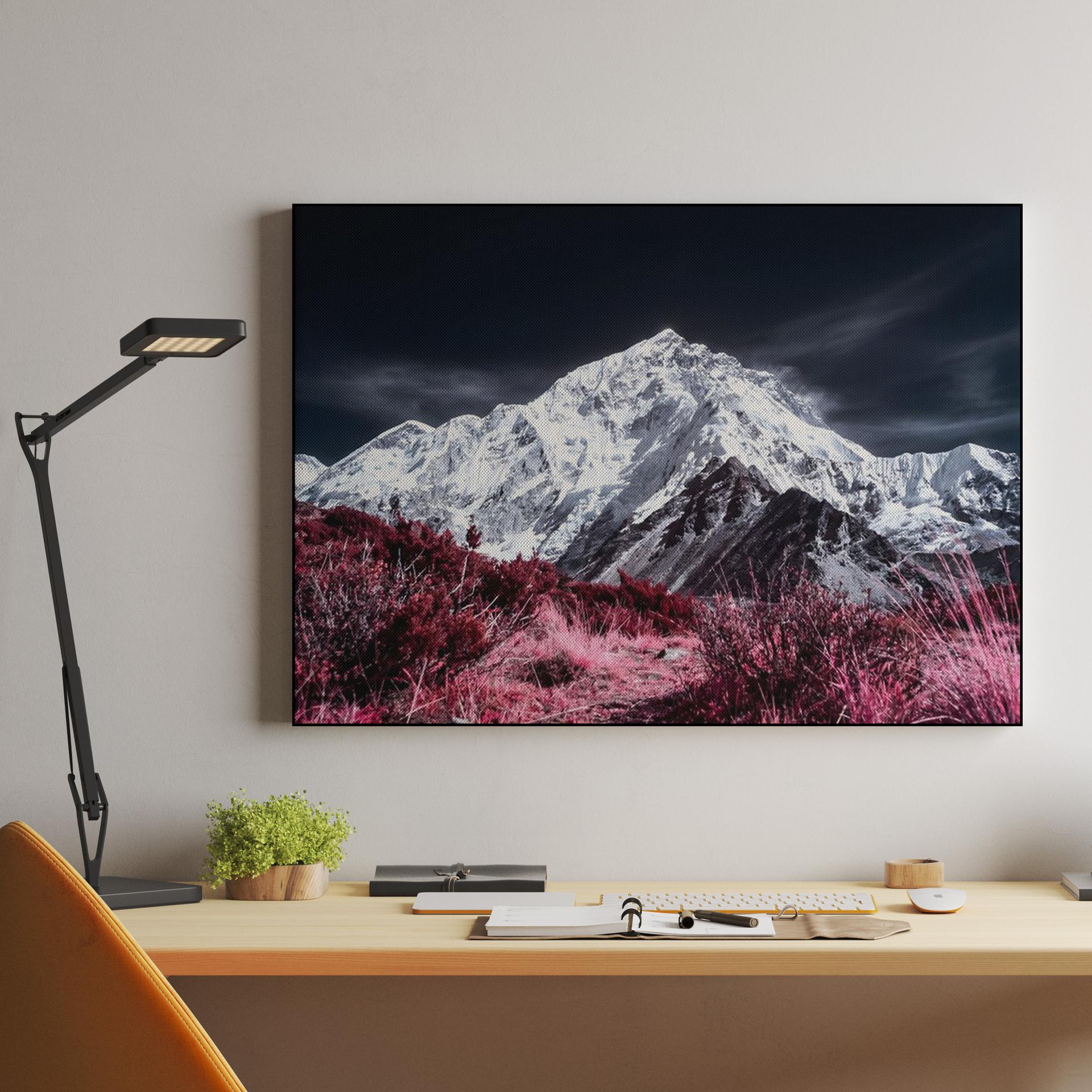 Infrared Mount Everest Himalayan Summit