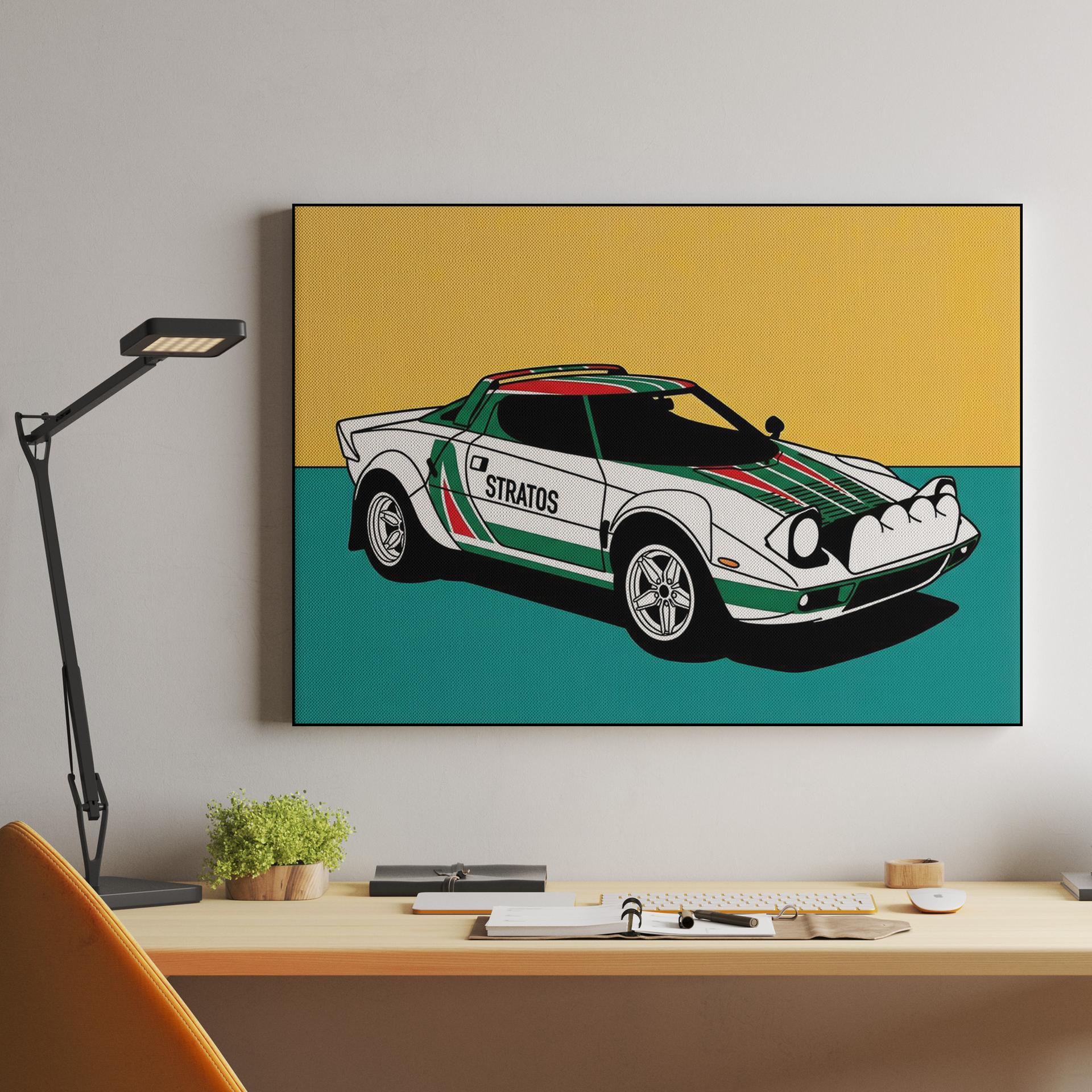 Lancia Stratos HF: Pop Art Rally Legend