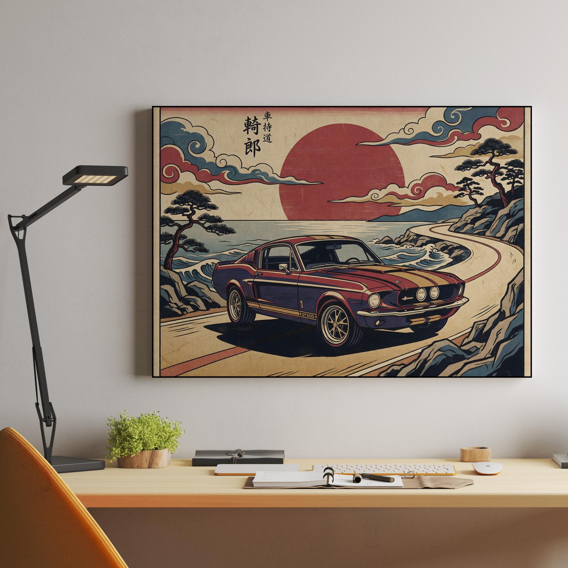 Ukiyo-e Shelby: Rising Sun Muscle