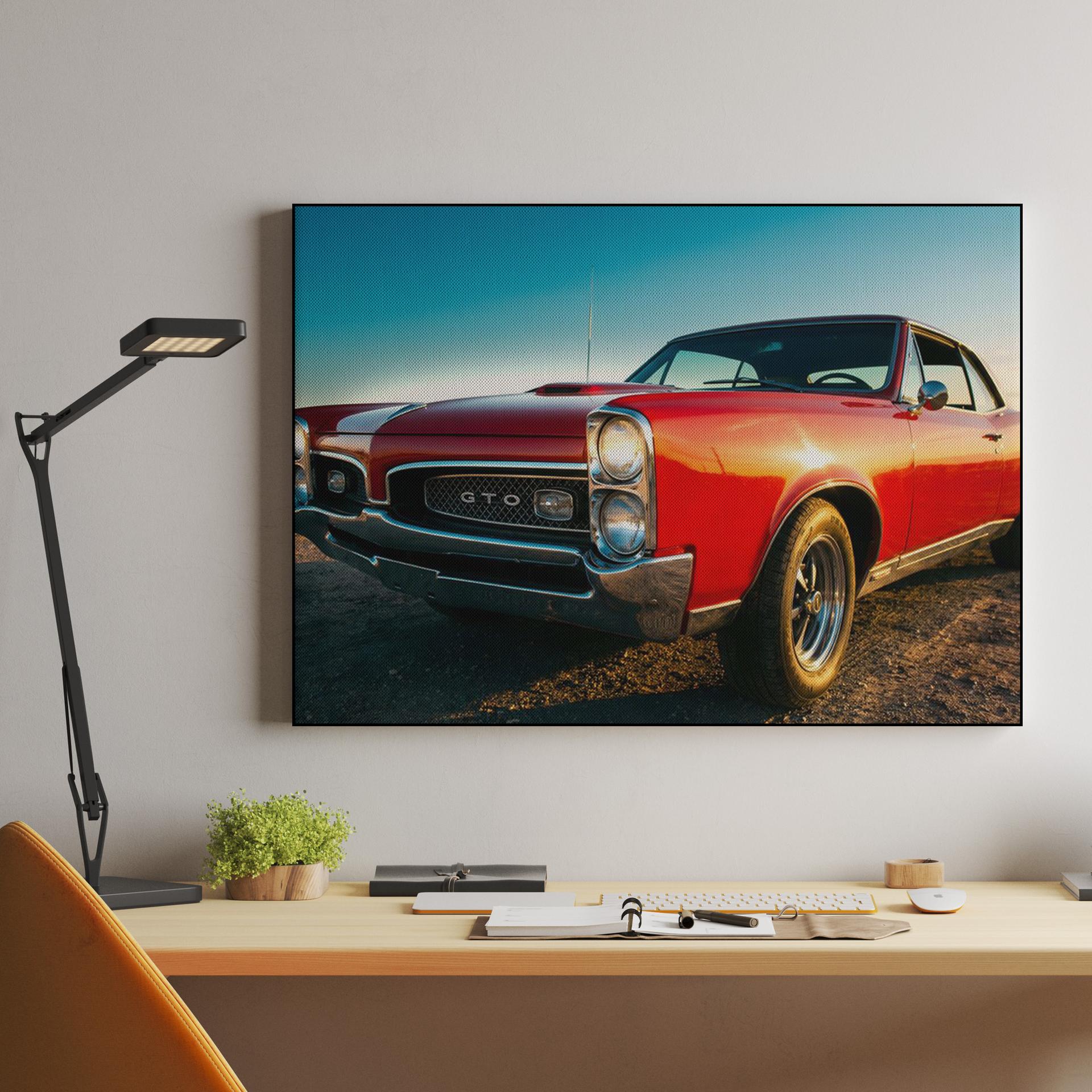 Crimson Glory: 1966 Pontiac GTO Golden Hour