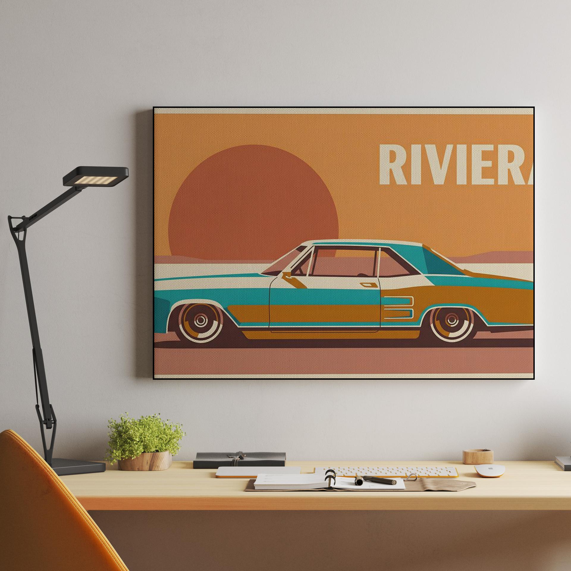 Riviera Sunscape Poster