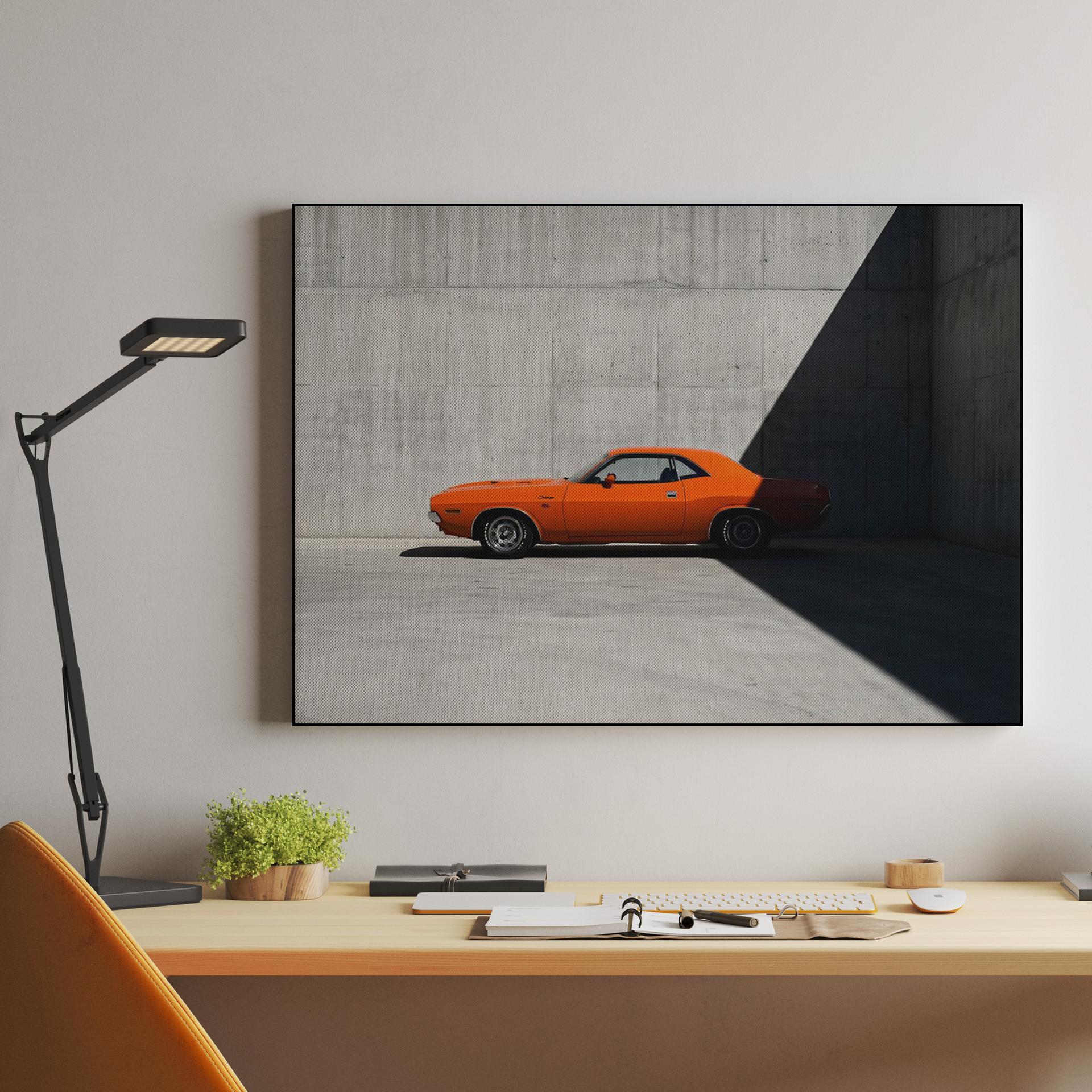 Dodge Challenger R/T: Shadow and Concrete