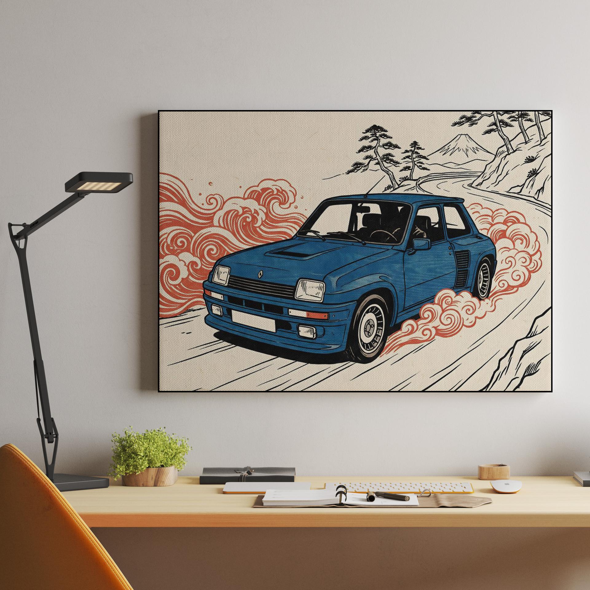 Renault R5 Turbo Ukiyo-e Drift