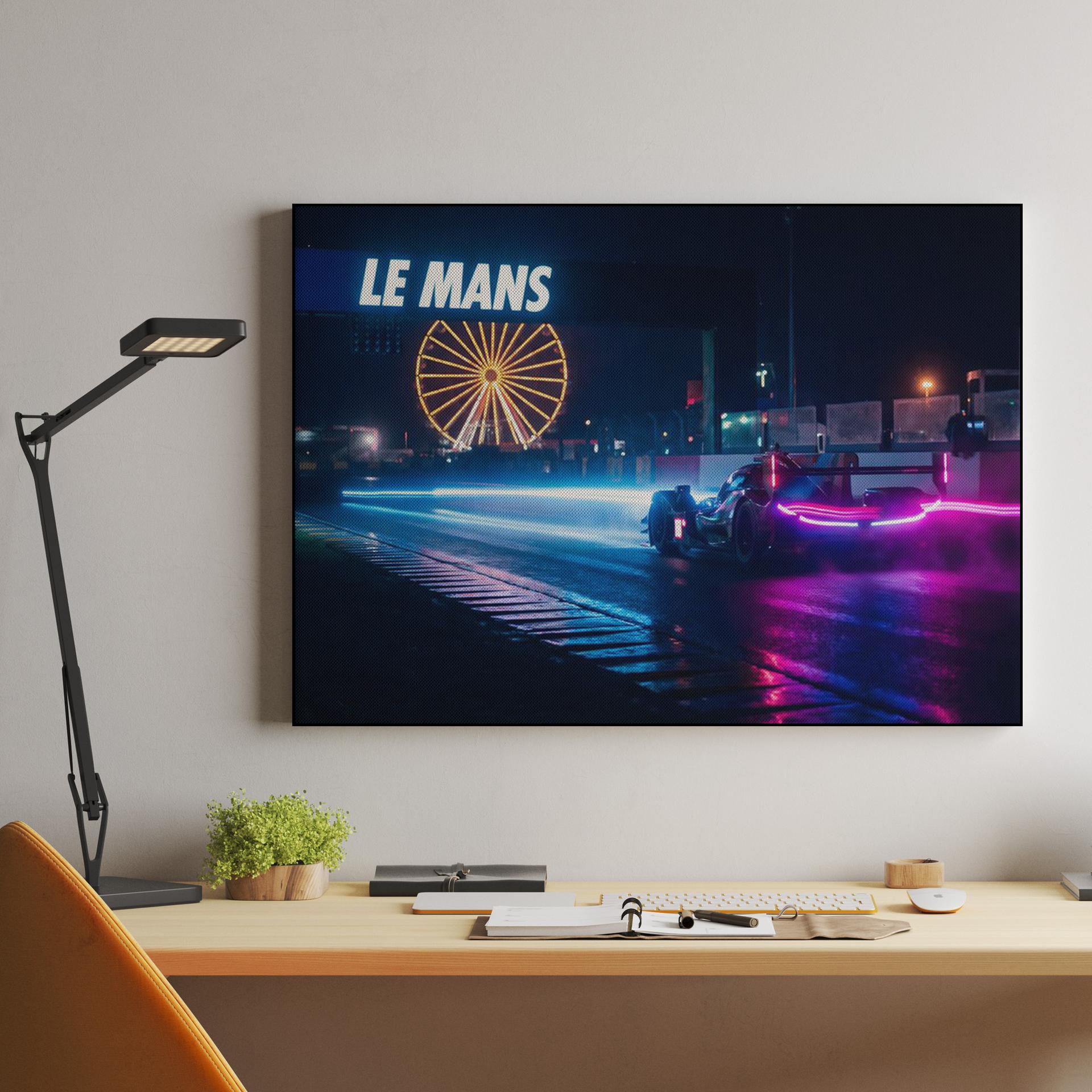 Neon Night at Le Mans: Porsche 963