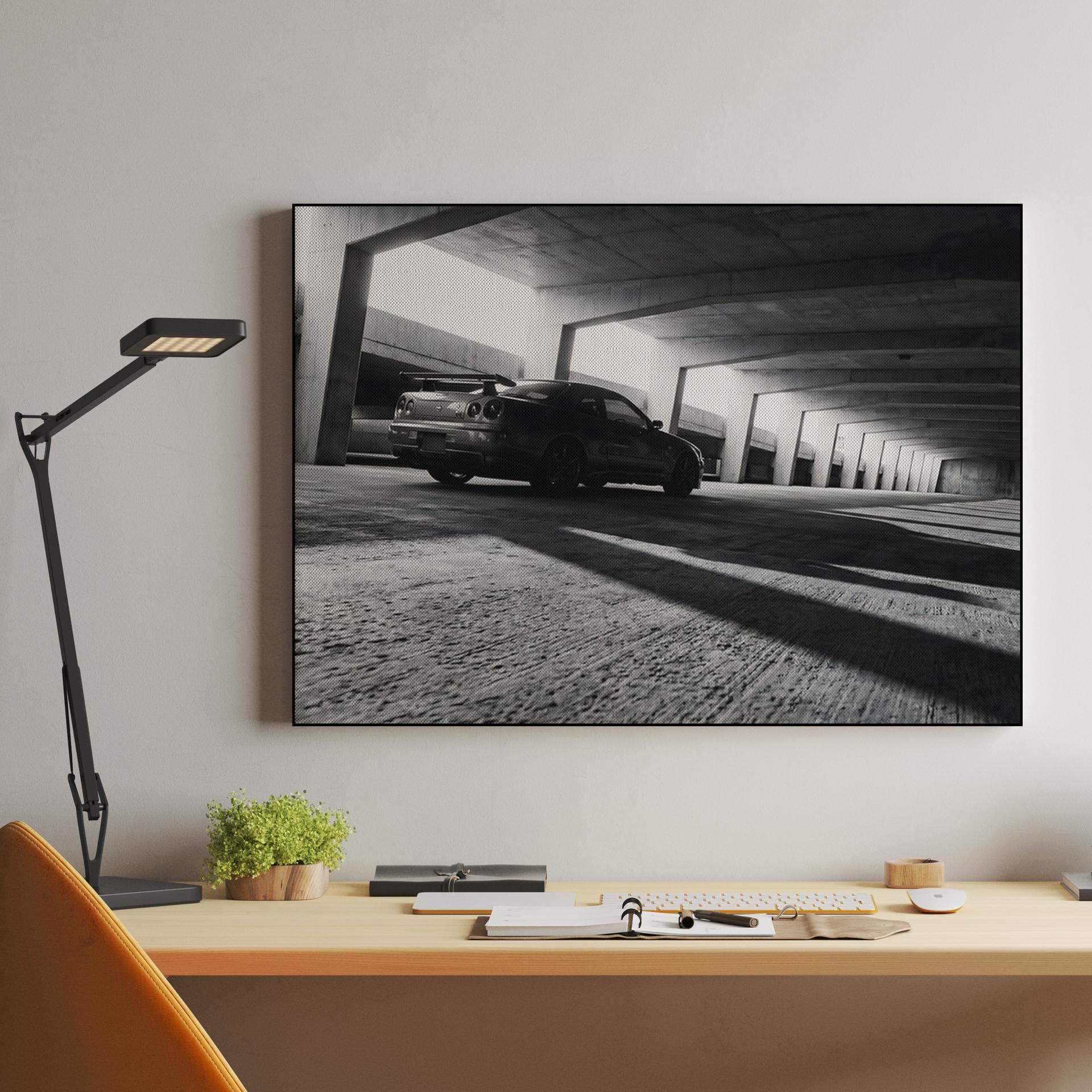 Concrete Echoes: Nissan Skyline GT-R R34