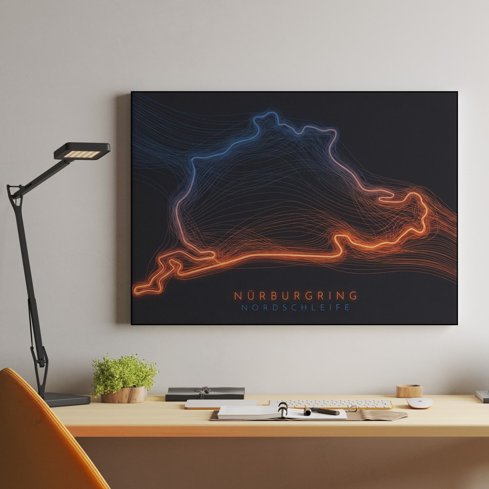 Nordschleife Velocity: Generative Light Trails