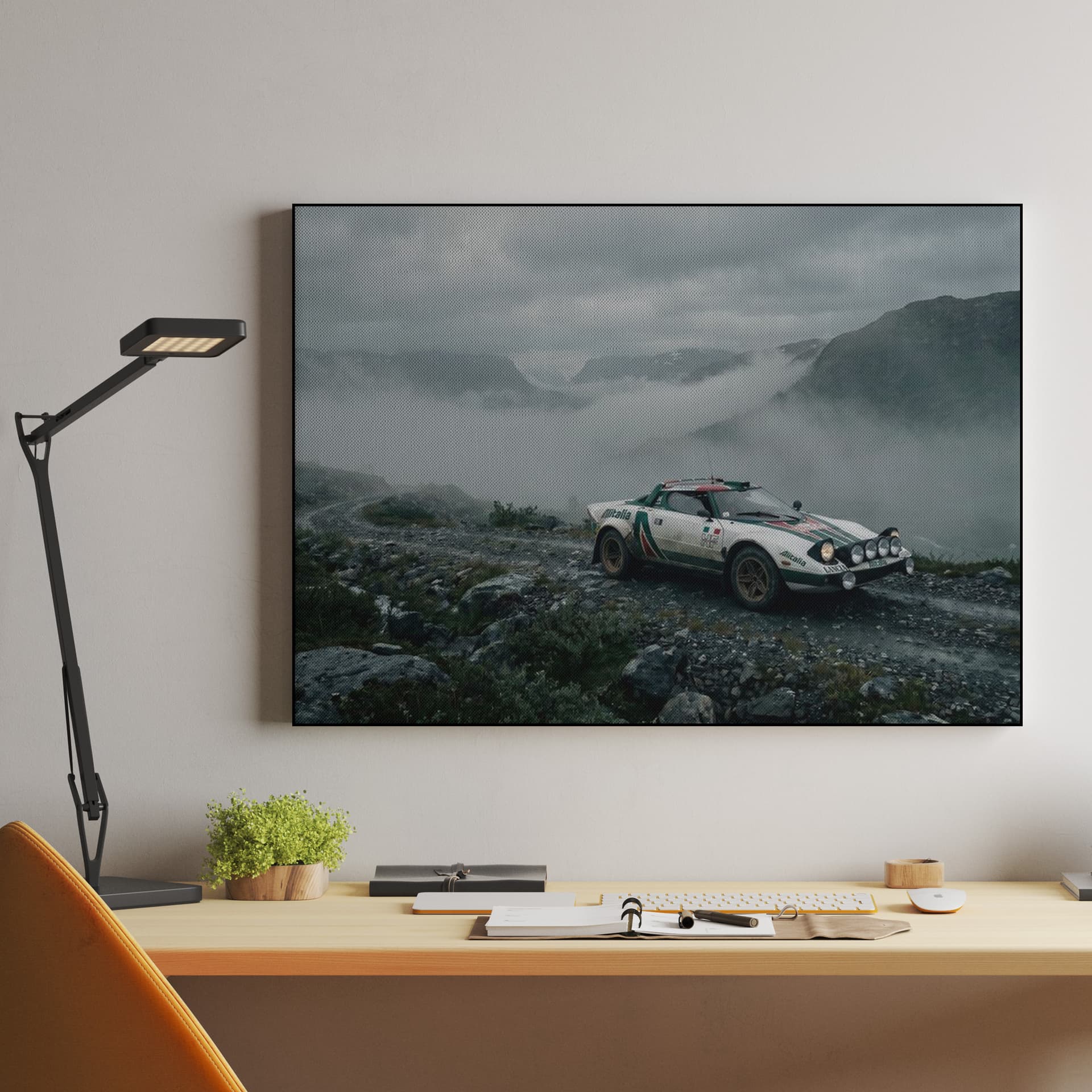 Lancia Stratos: Foggy Mountain Rally Stage