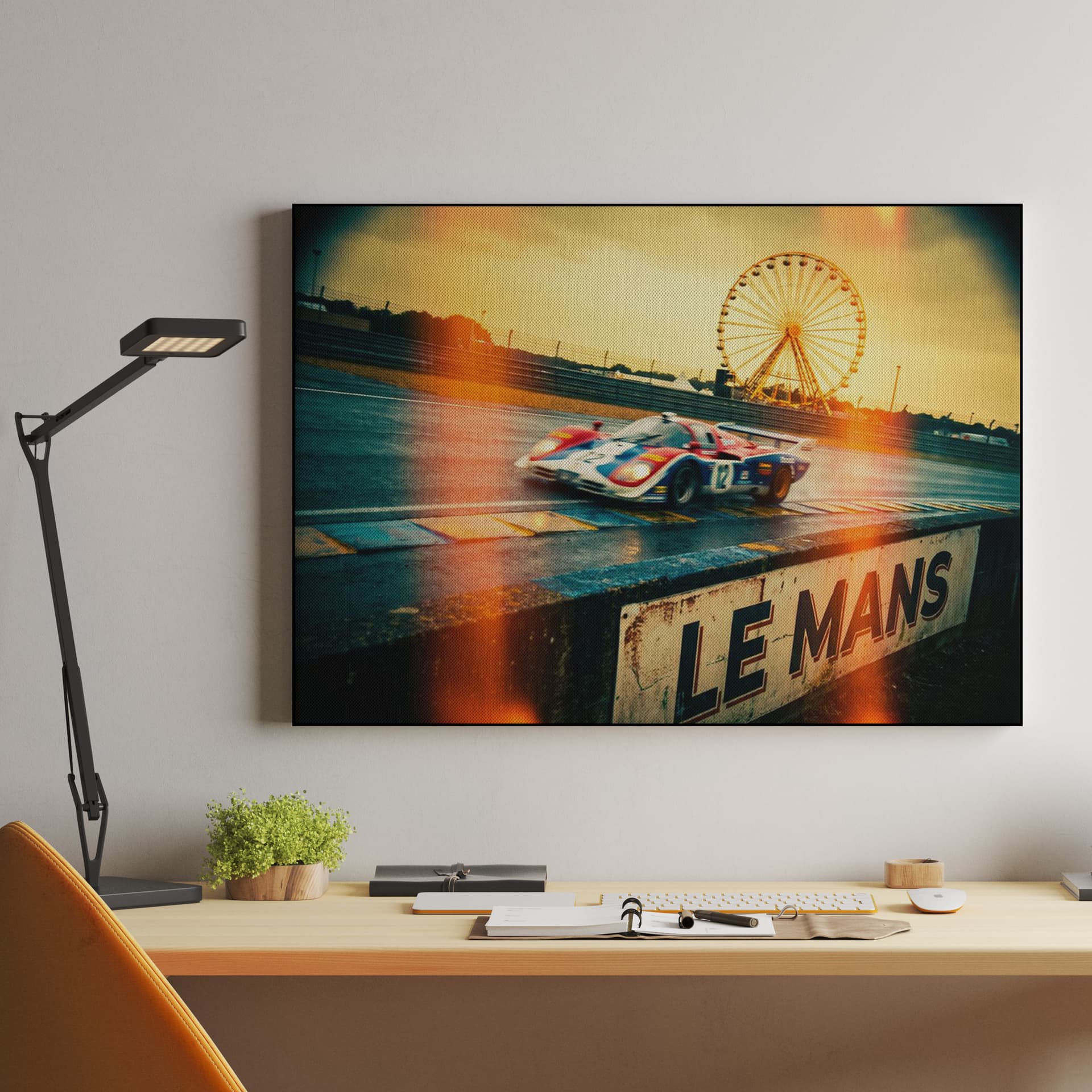 Golden Hour at Le Mans: Porsche 917 Pursuit
