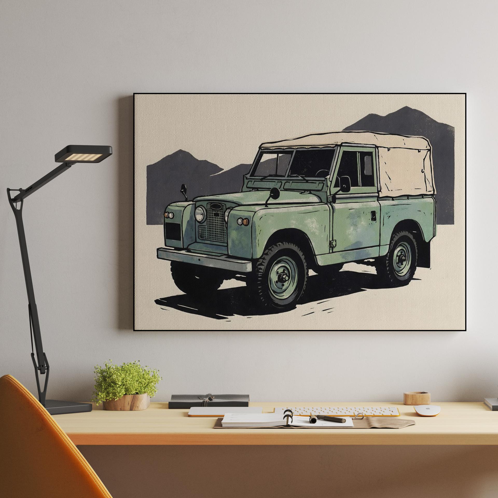 Land Rover Series IIA: Mountain Woodcut Expedition