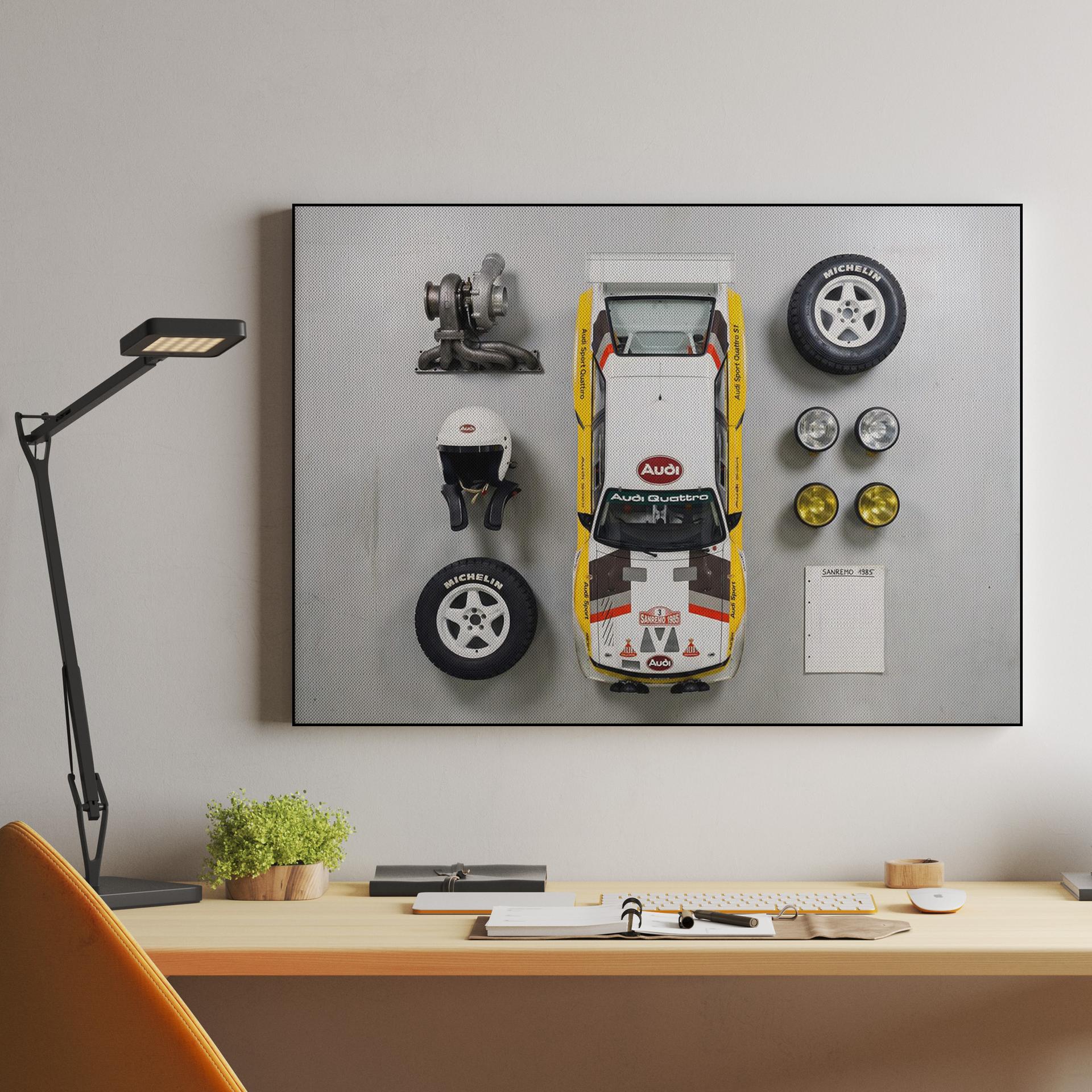 Quattro Heritage: Audi Sport Quattro S1 Knolling