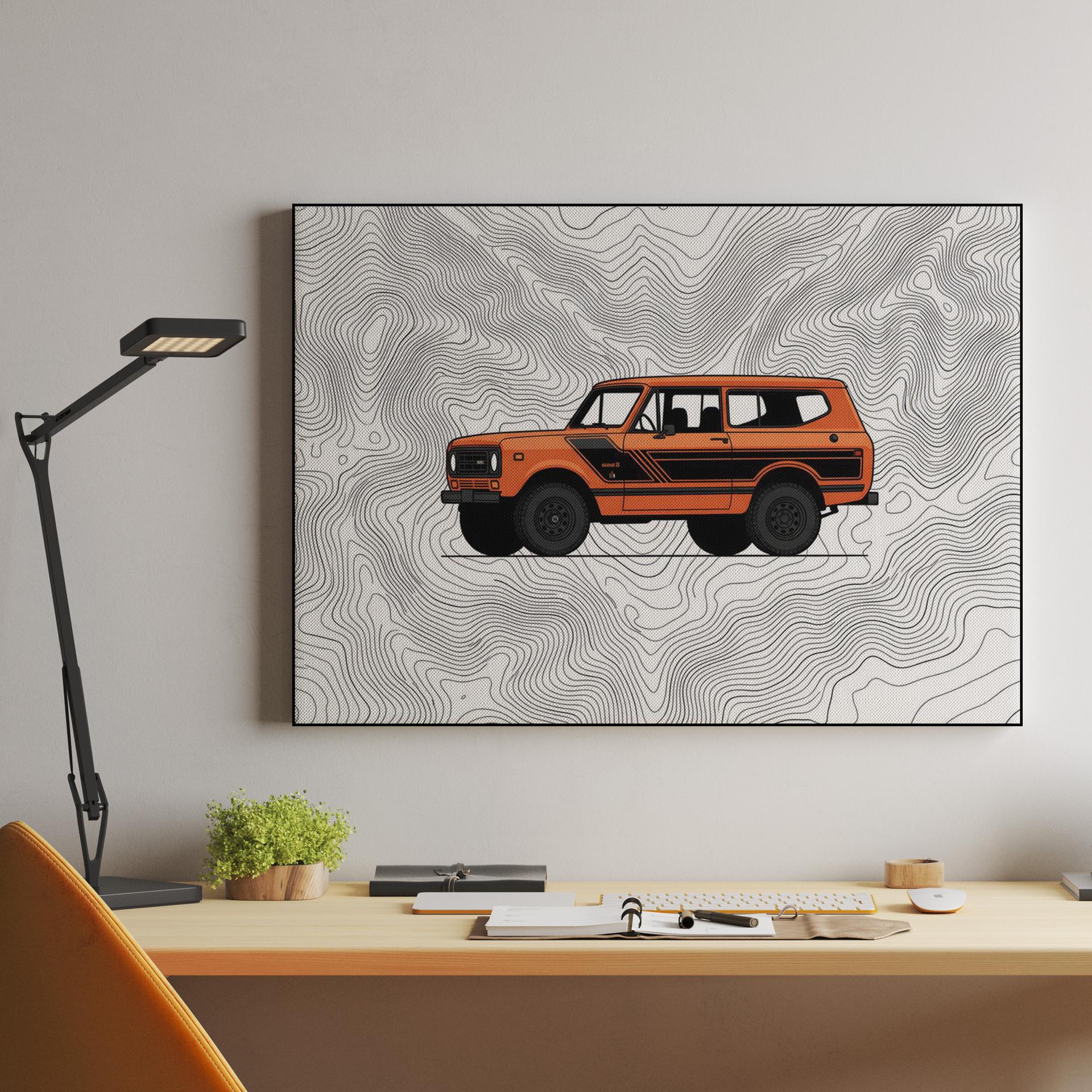 International Scout II Topographic Profile