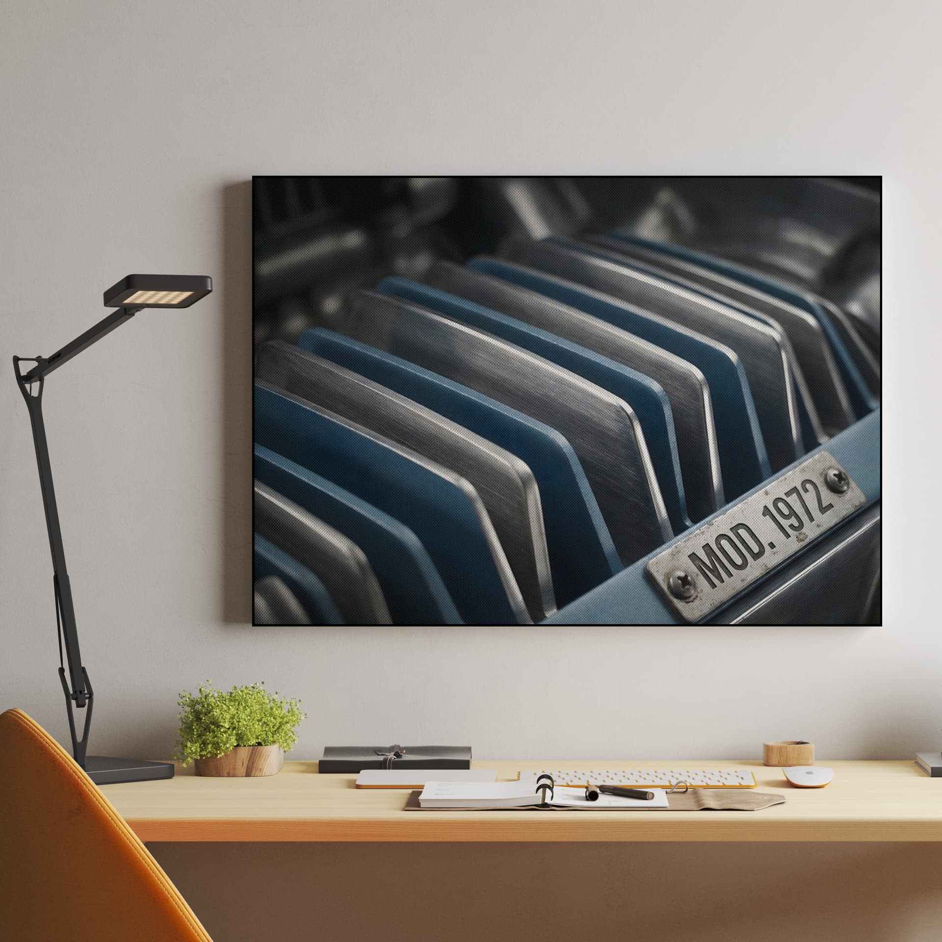 Precision 1972: Industrial Engine Detail