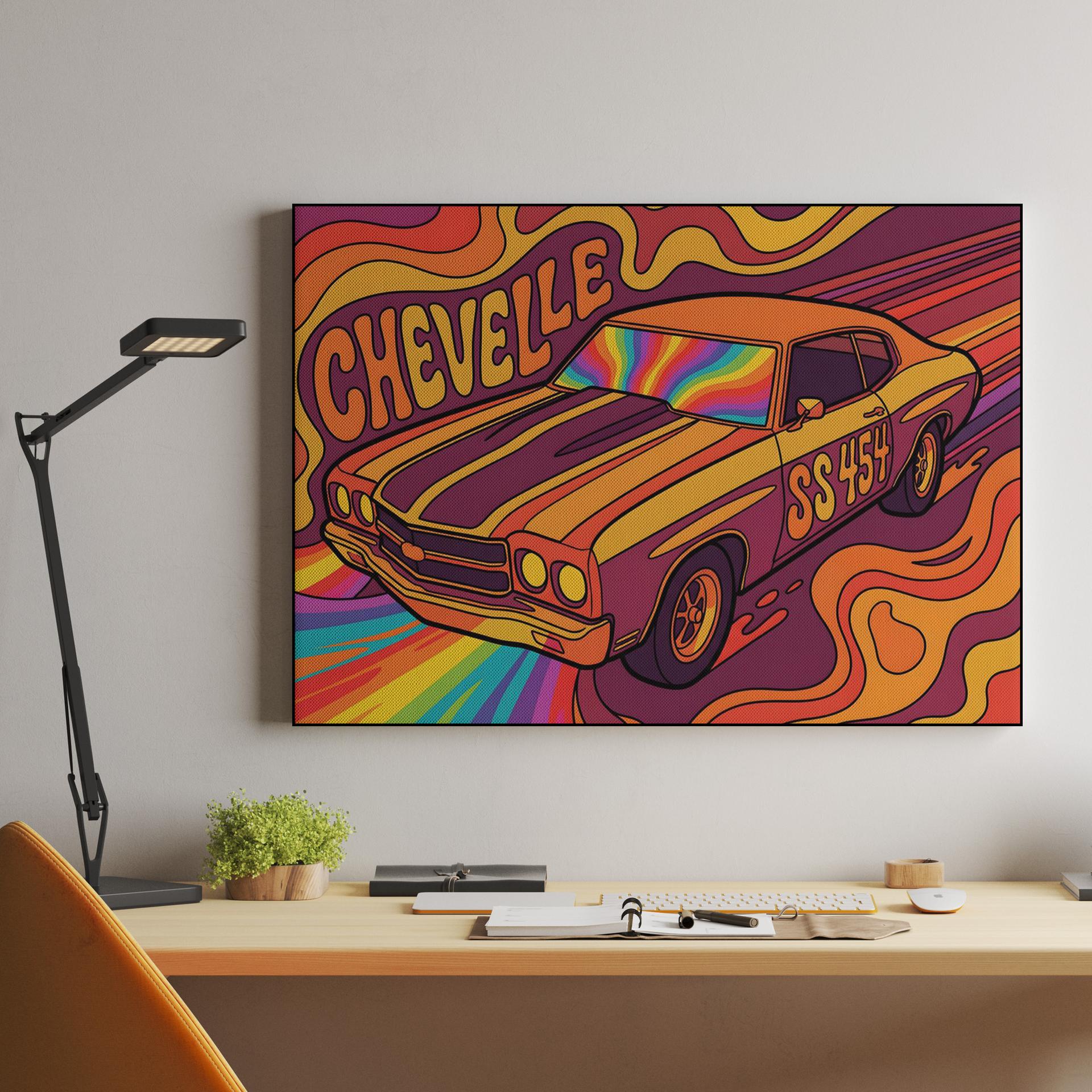 Chevelle SS 454 Psychedelic Dream