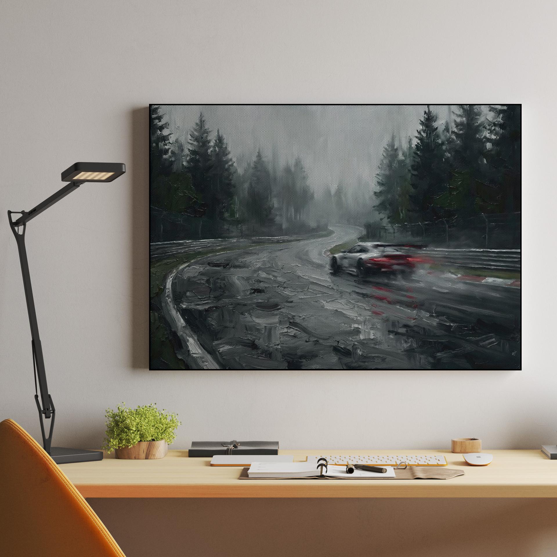 Grit and Grace: Nürburgring in the Rain