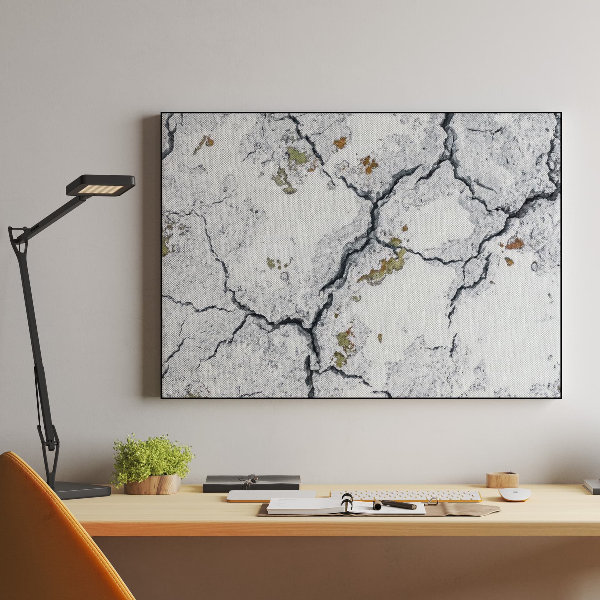 Cracked Glacial Mosaic