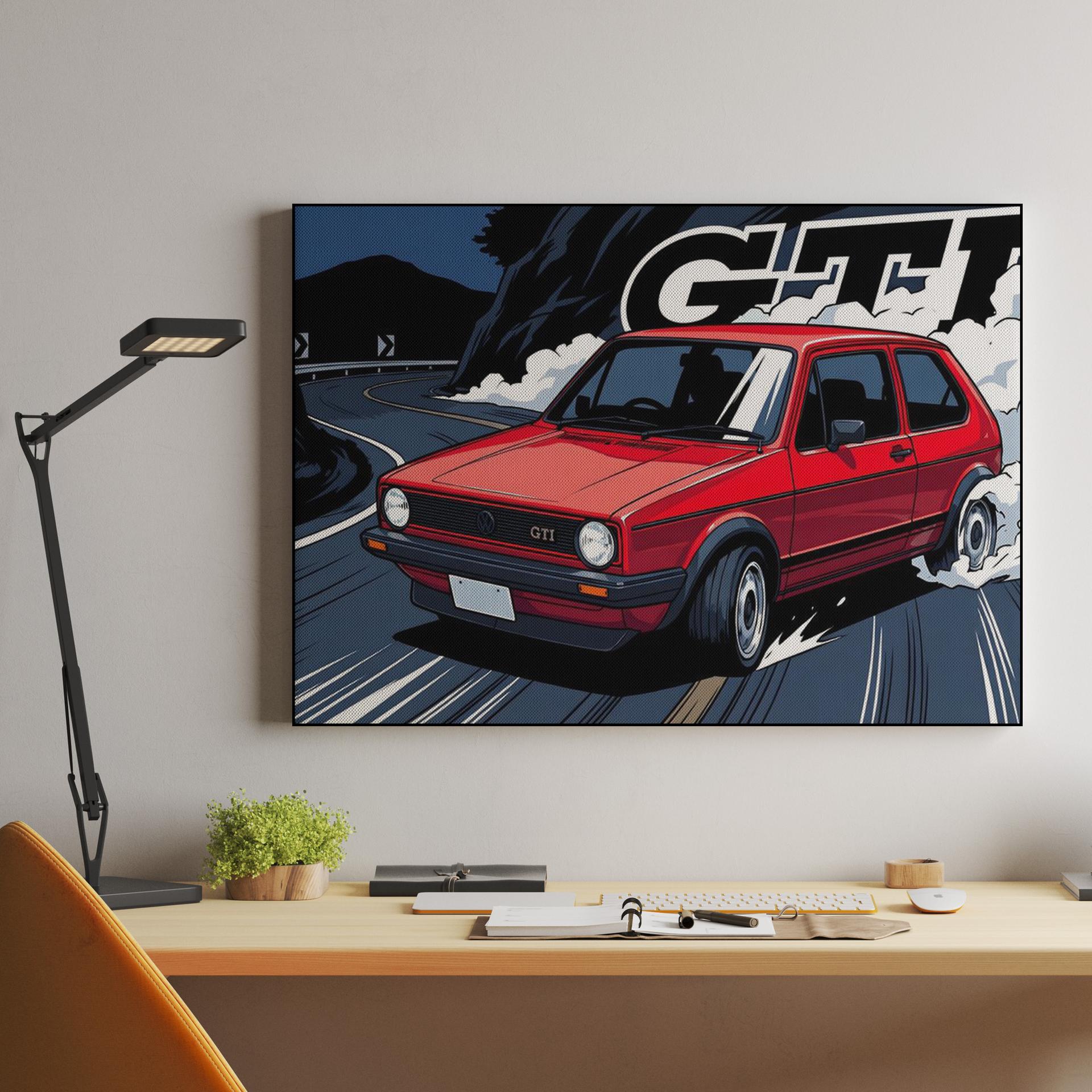 VW Golf GTI Mk1 Mountain Drift