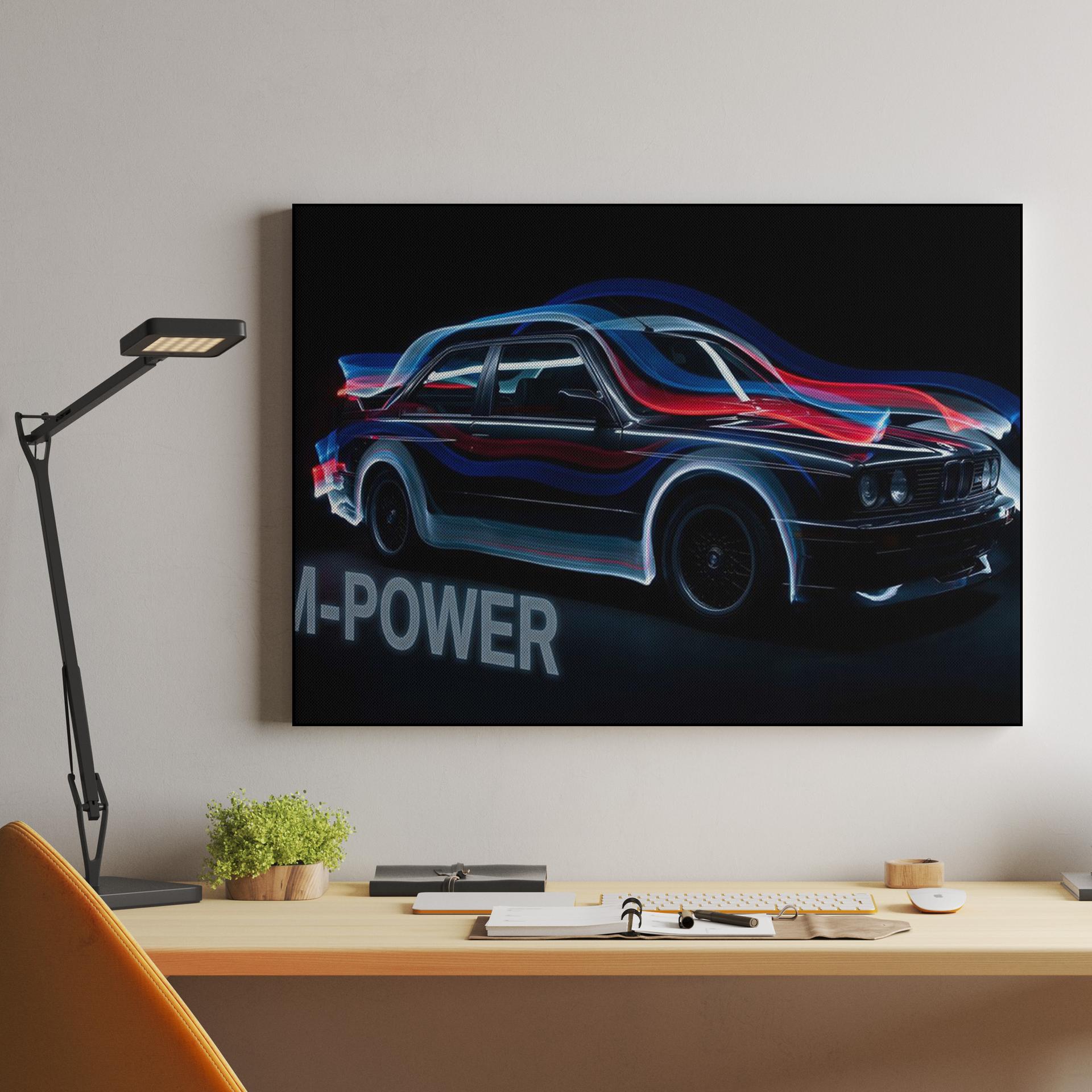BMW E30 M3: Kinetic M-Power Light Painting