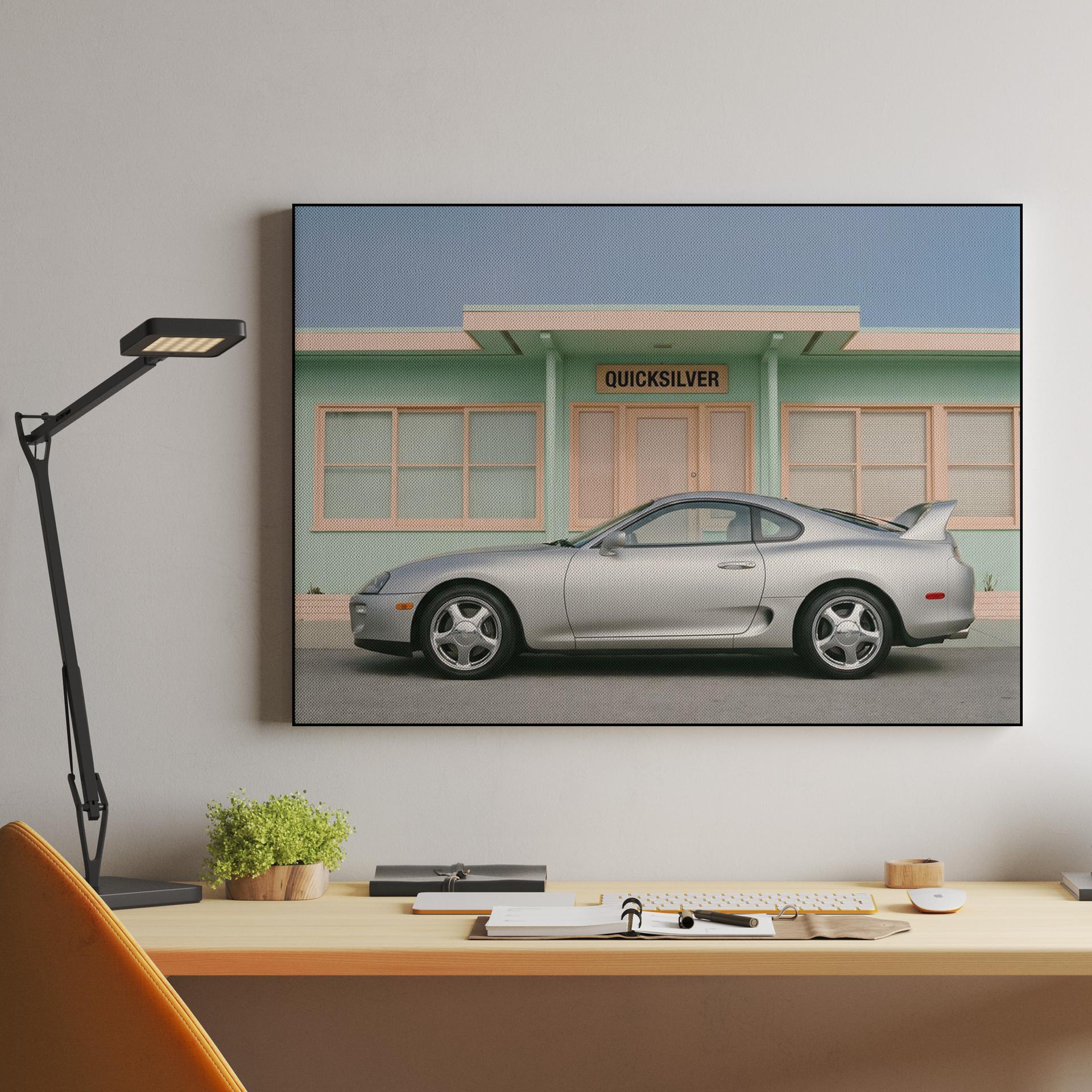 Supra A80 Quicksilver Pastel Motel