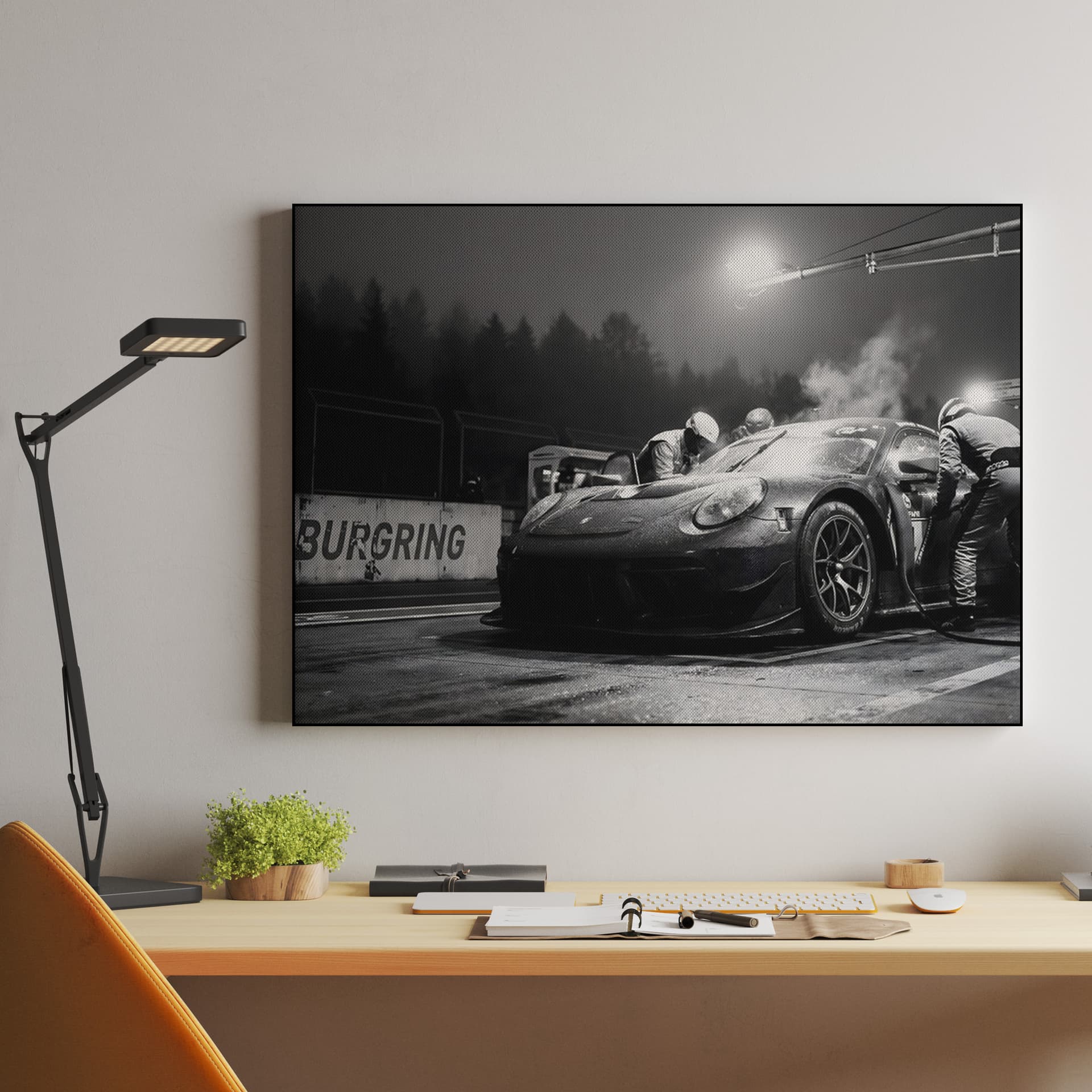 Midnight Pit Stop at the Nürburgring