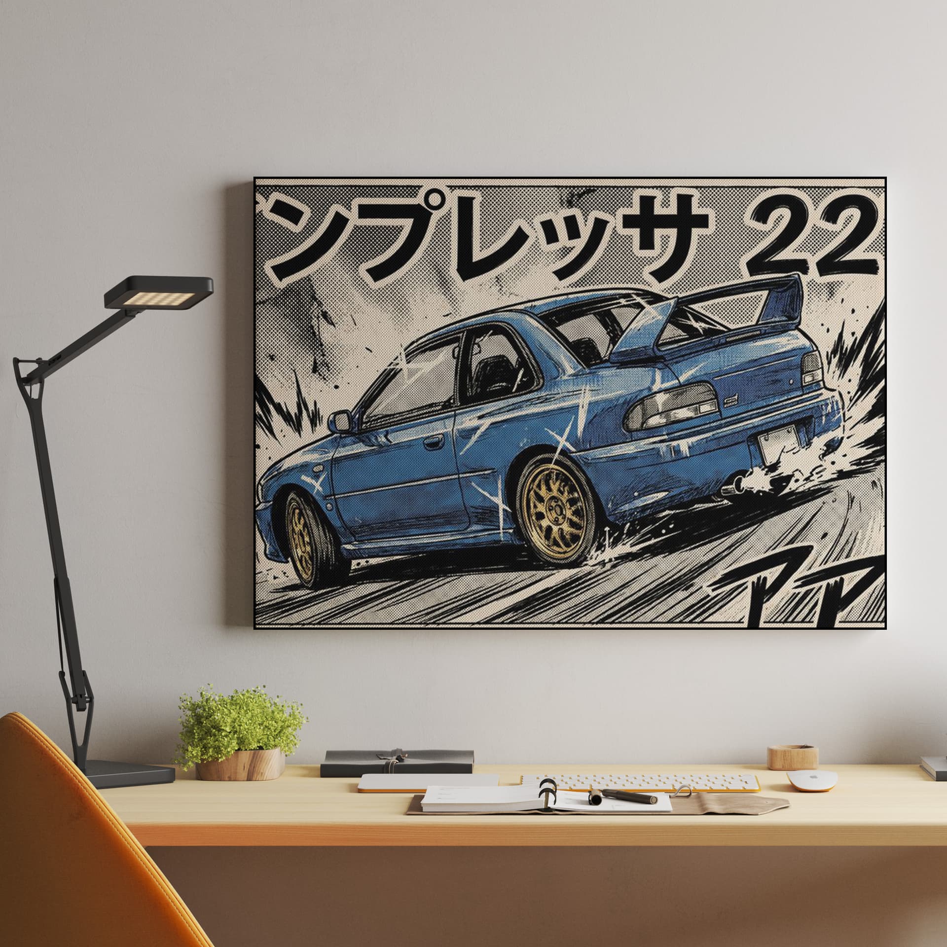 Subaru Impreza 22B STi Manga Drift