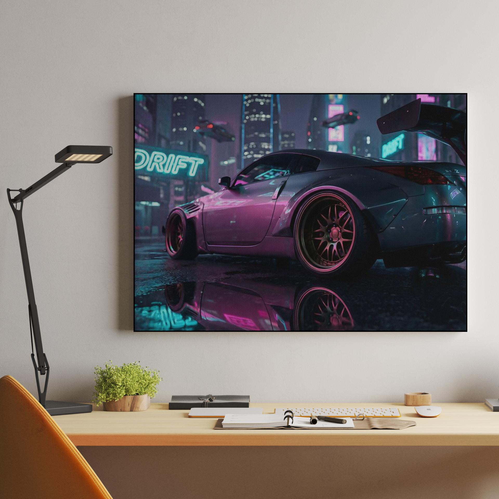 Cyberpunk Drift: The Z33 Sentinel