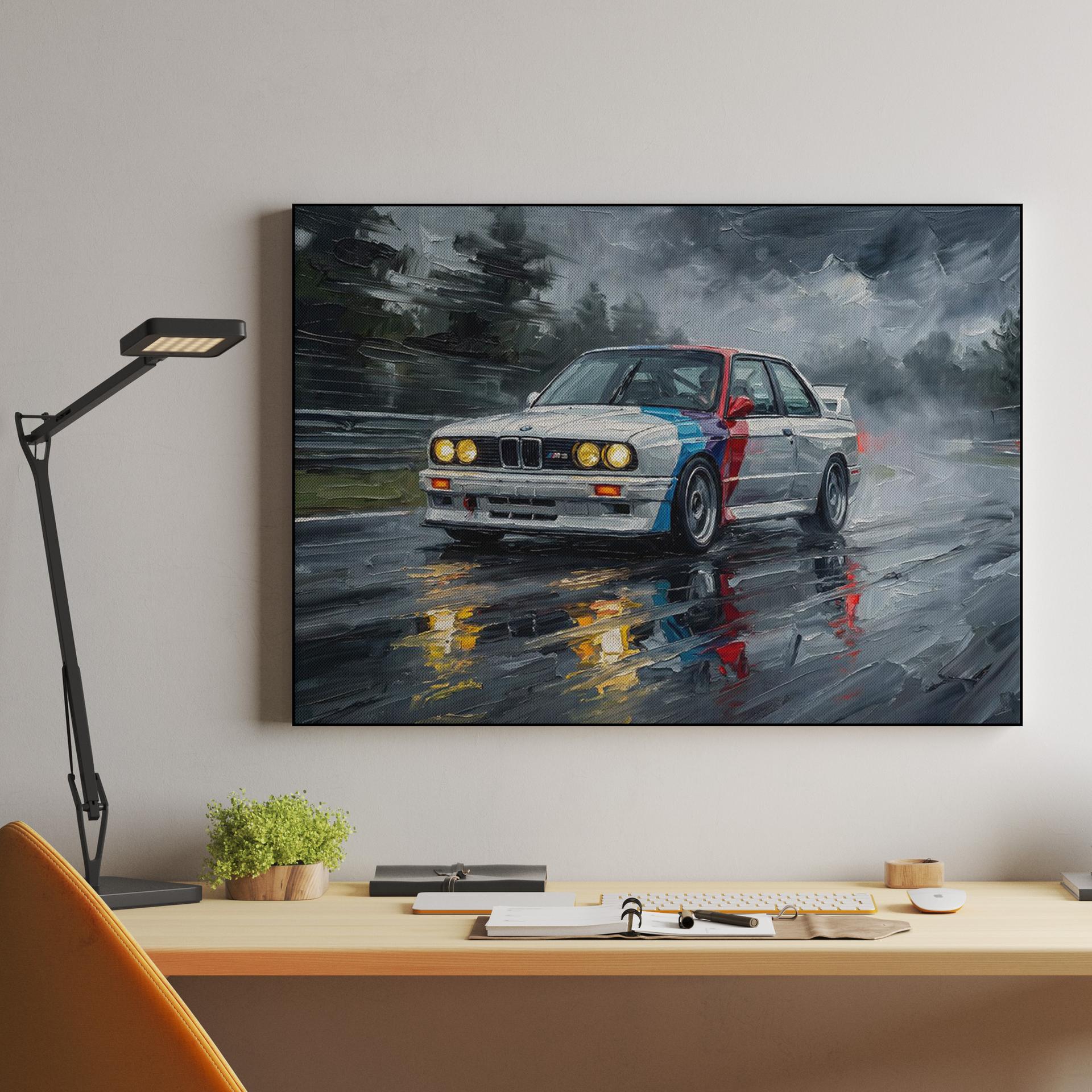 BMW E30 M3 Wet Track Impasto